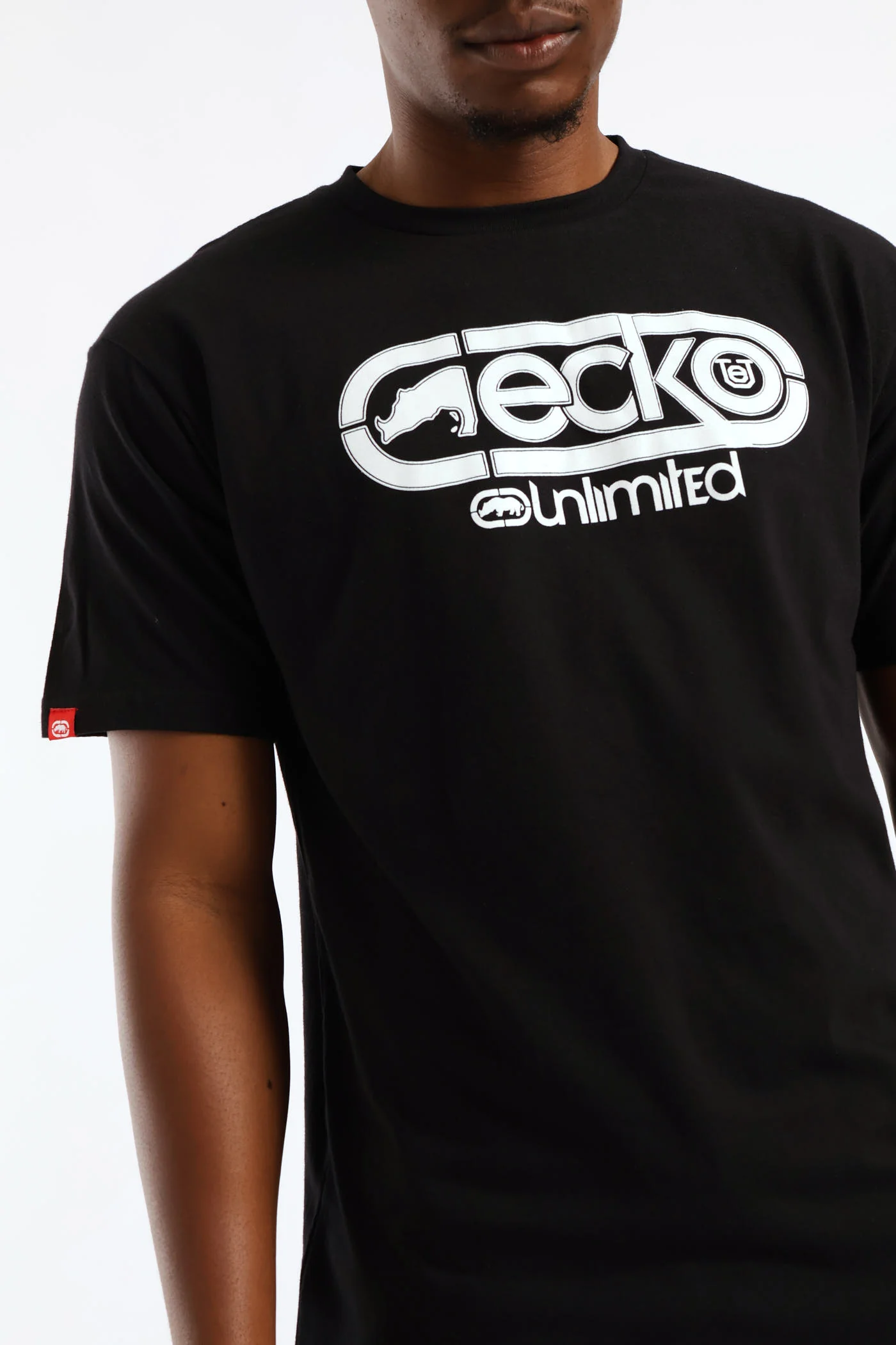 Border Tee - Black - Image 5