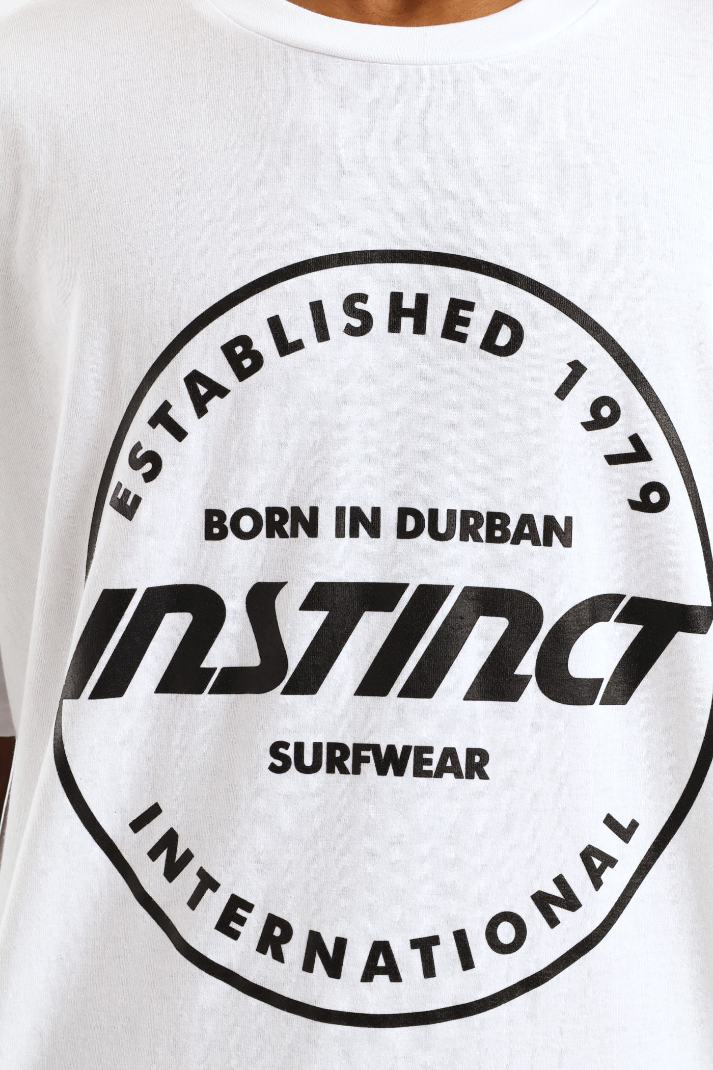 Born In Durban Tee - White - Image 2