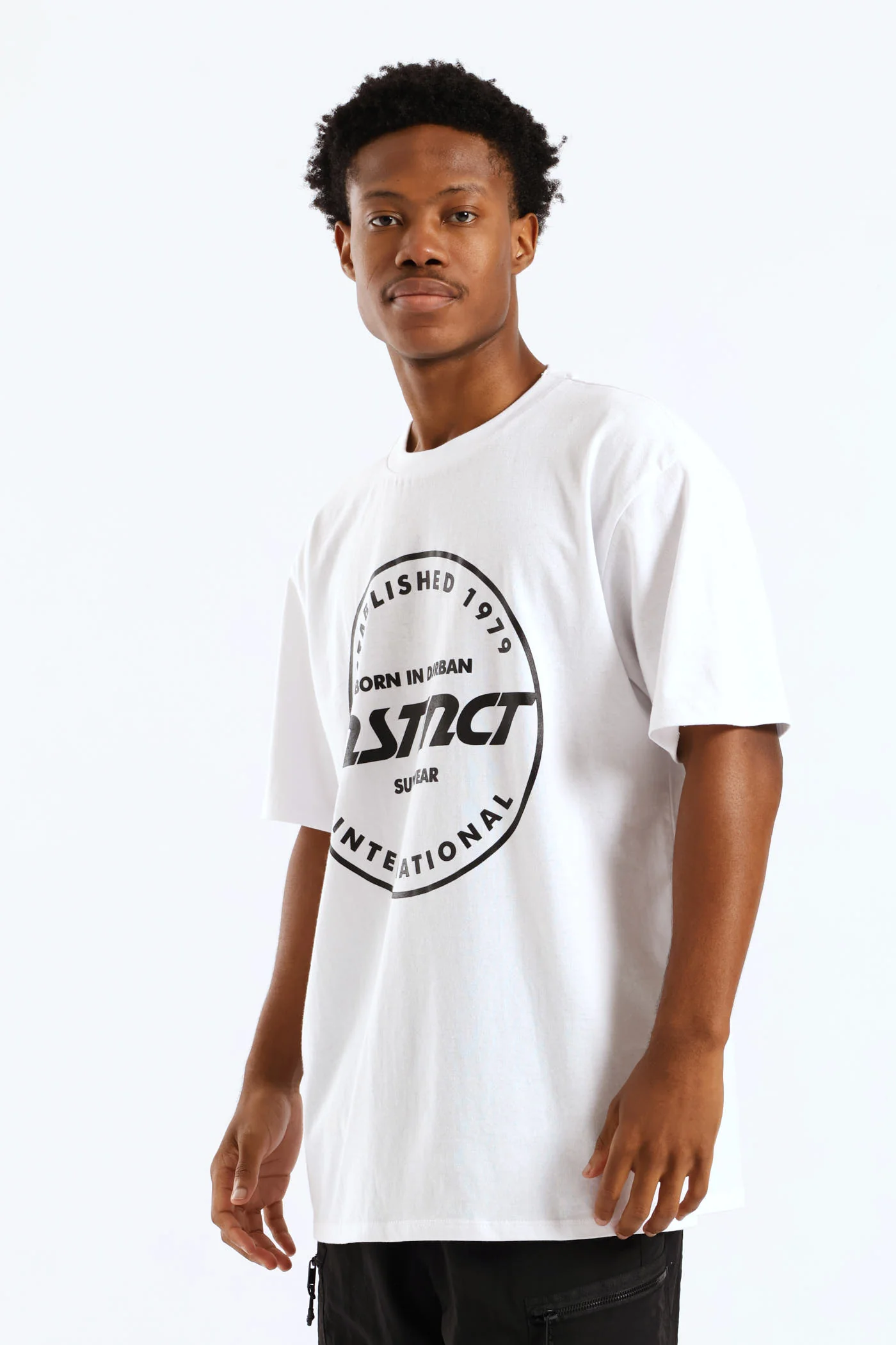 Born In Durban Tee - White - Image 3