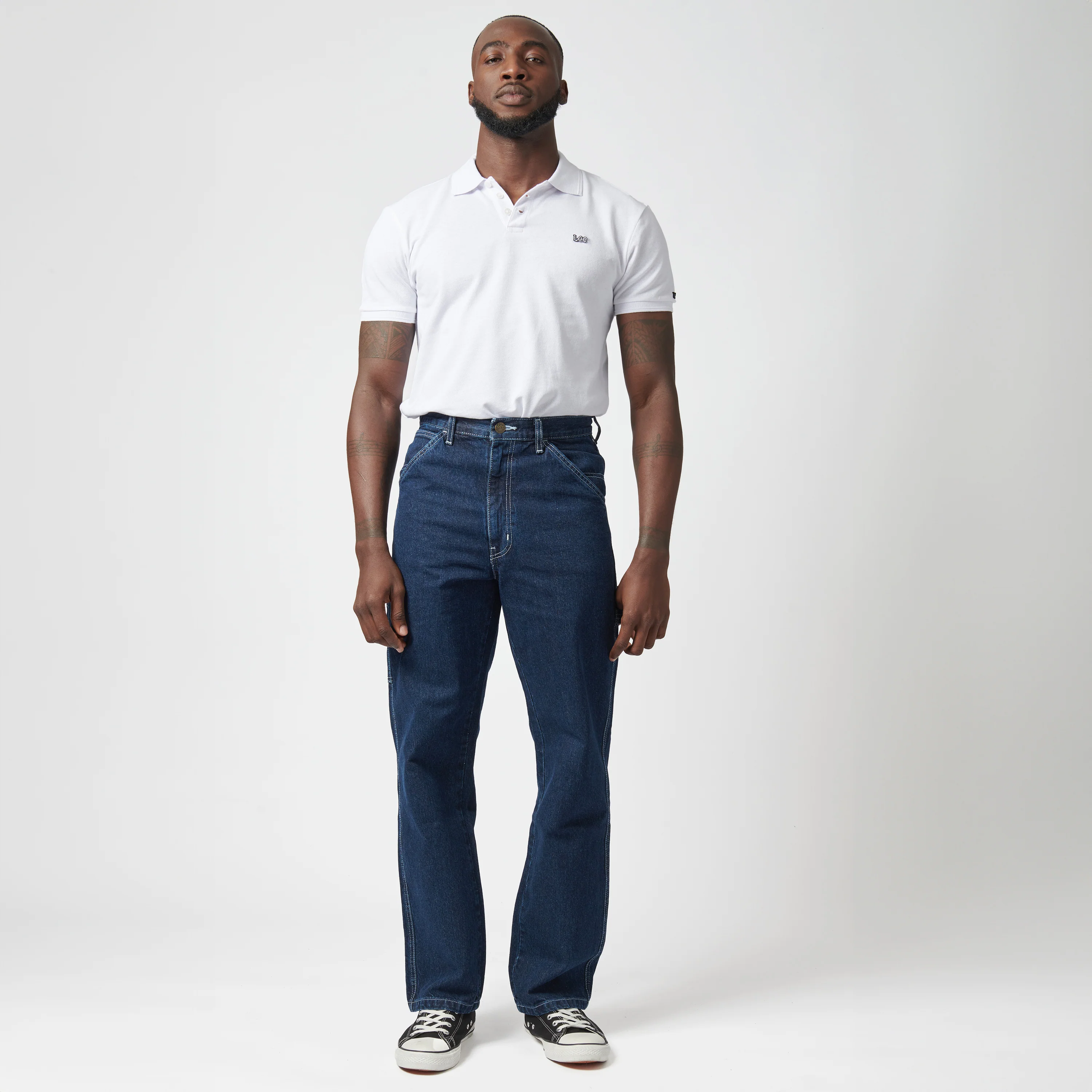 Boss Of The Road Regular Relaxed Straight Leg Denim - Dark Indigo - Image 5