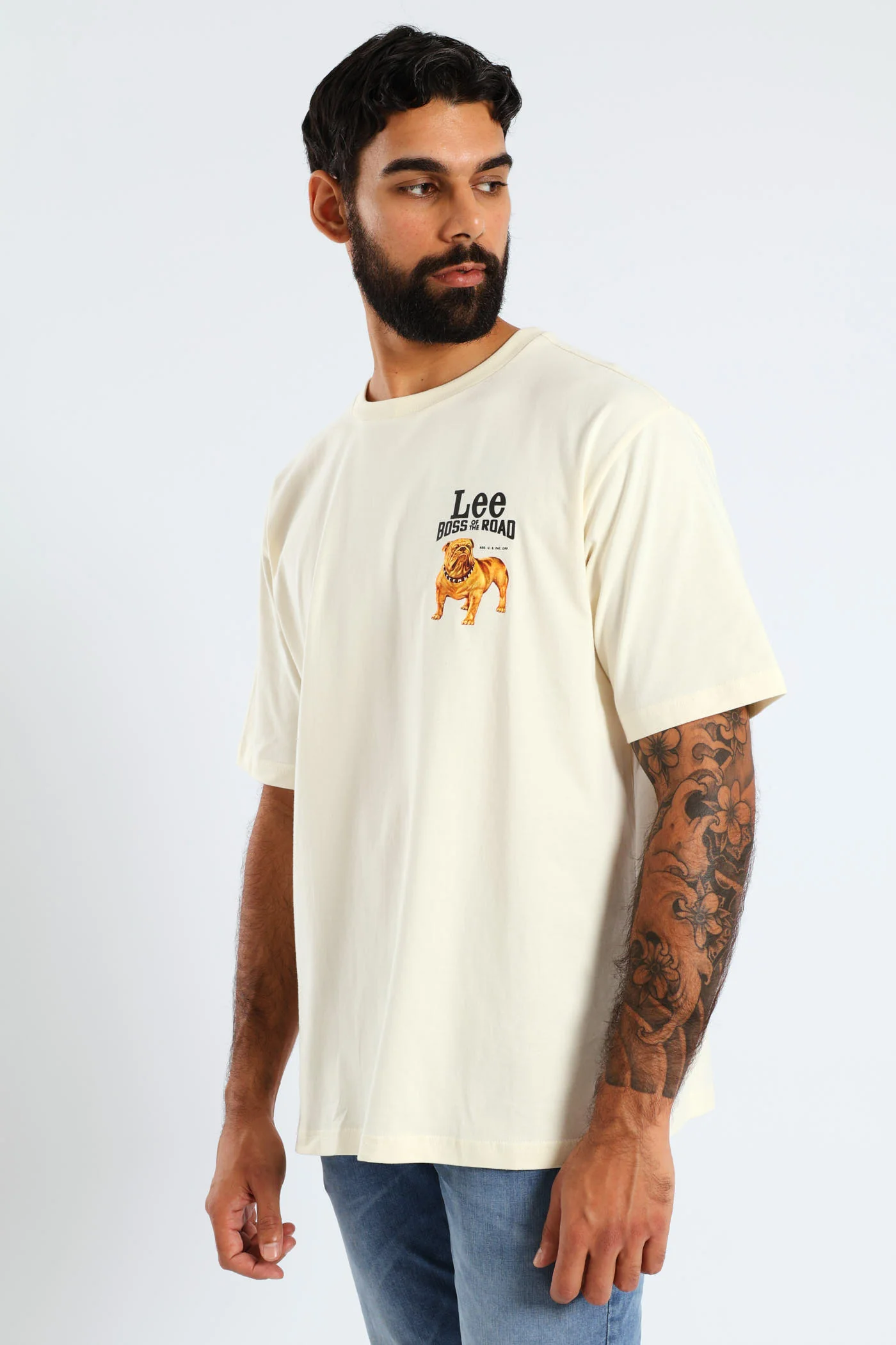 Botr Bulldog Tee - White - Image 3