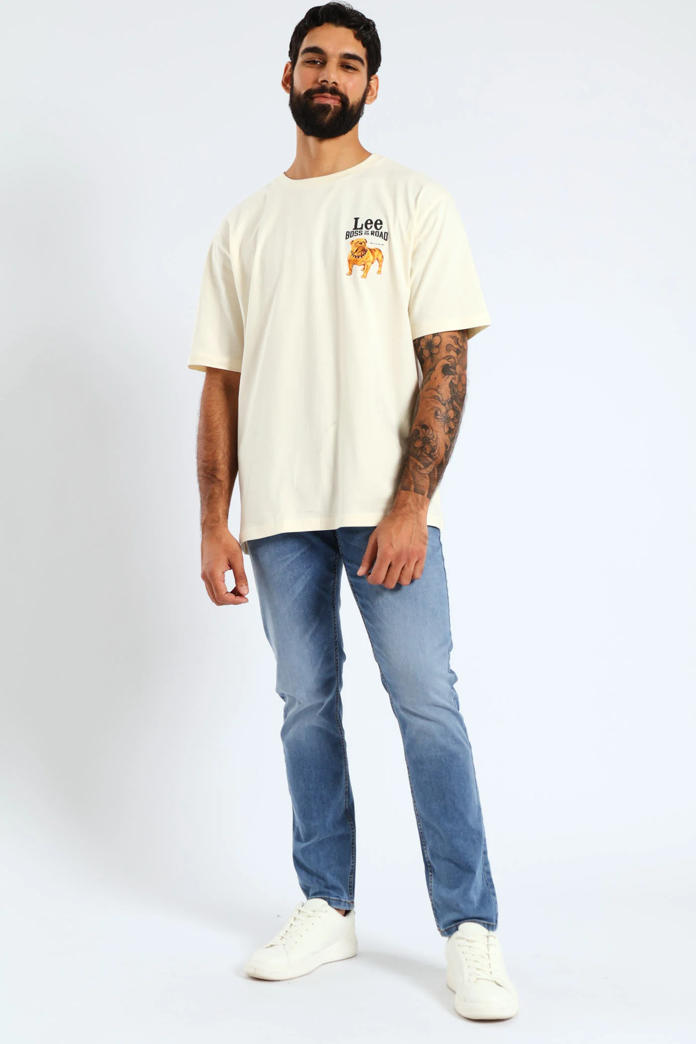 Botr Bulldog Tee - White - Image 6