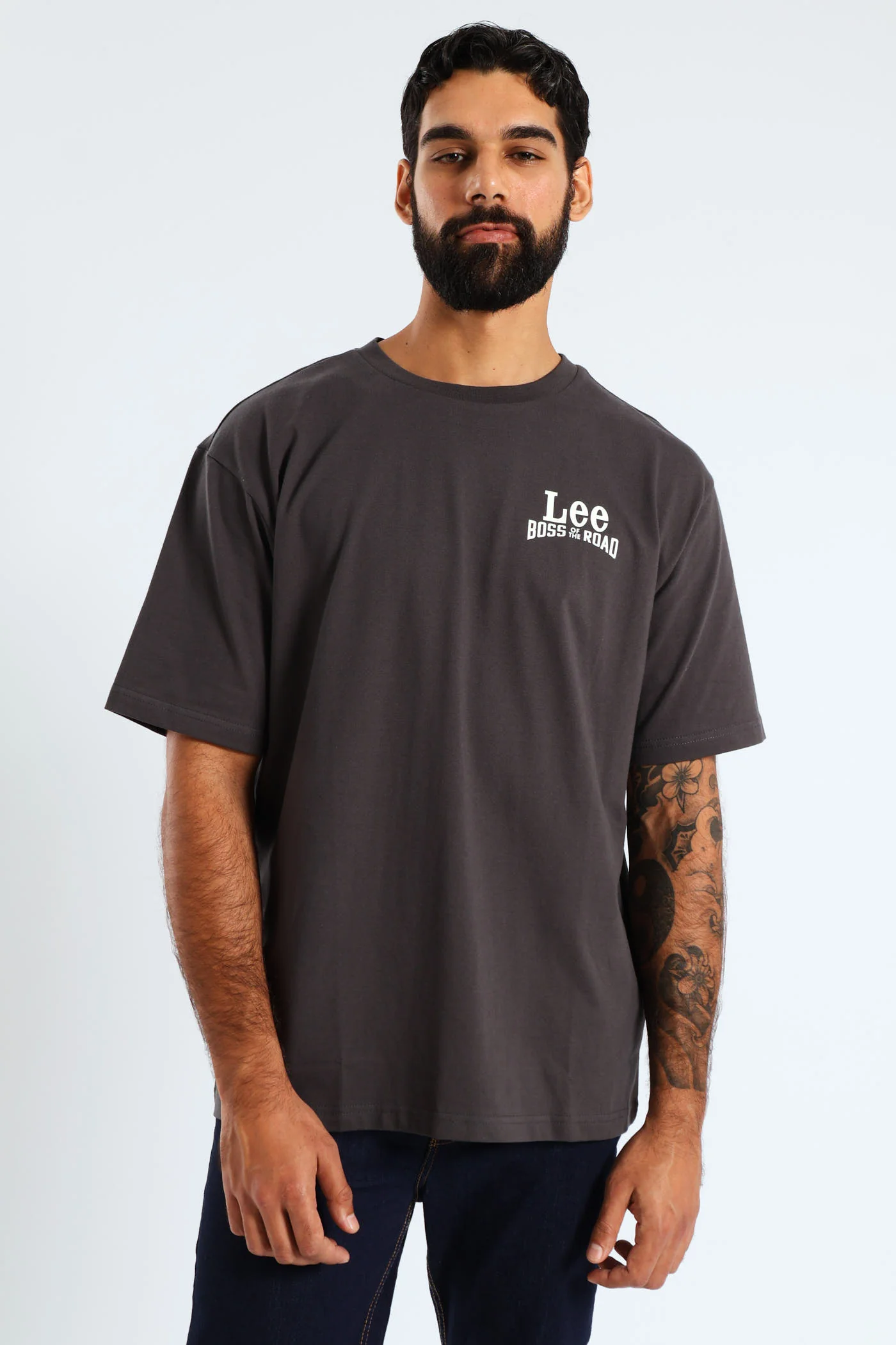 Botr Vintage Tee - Grey - Image 2