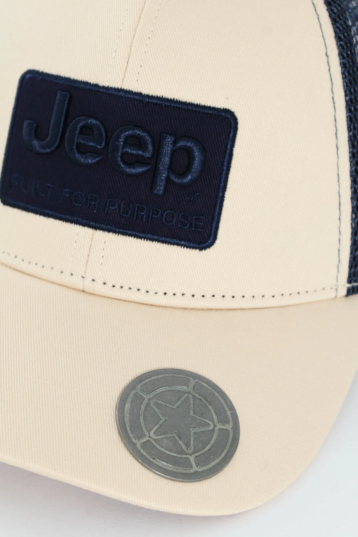 Bottle Opener Trucker Cap - Stone - Image 2