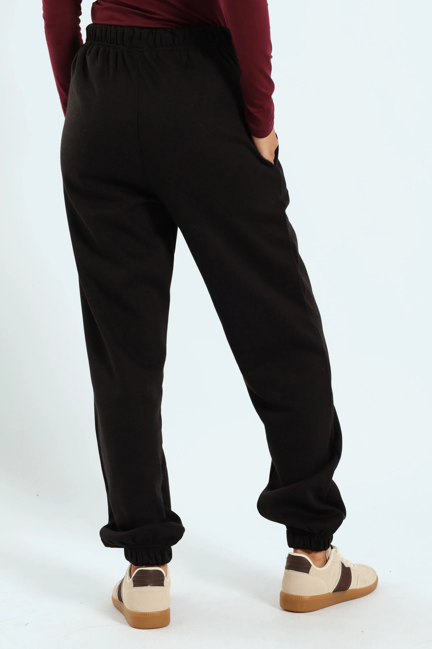 Bow Jogger - Black - Image 4