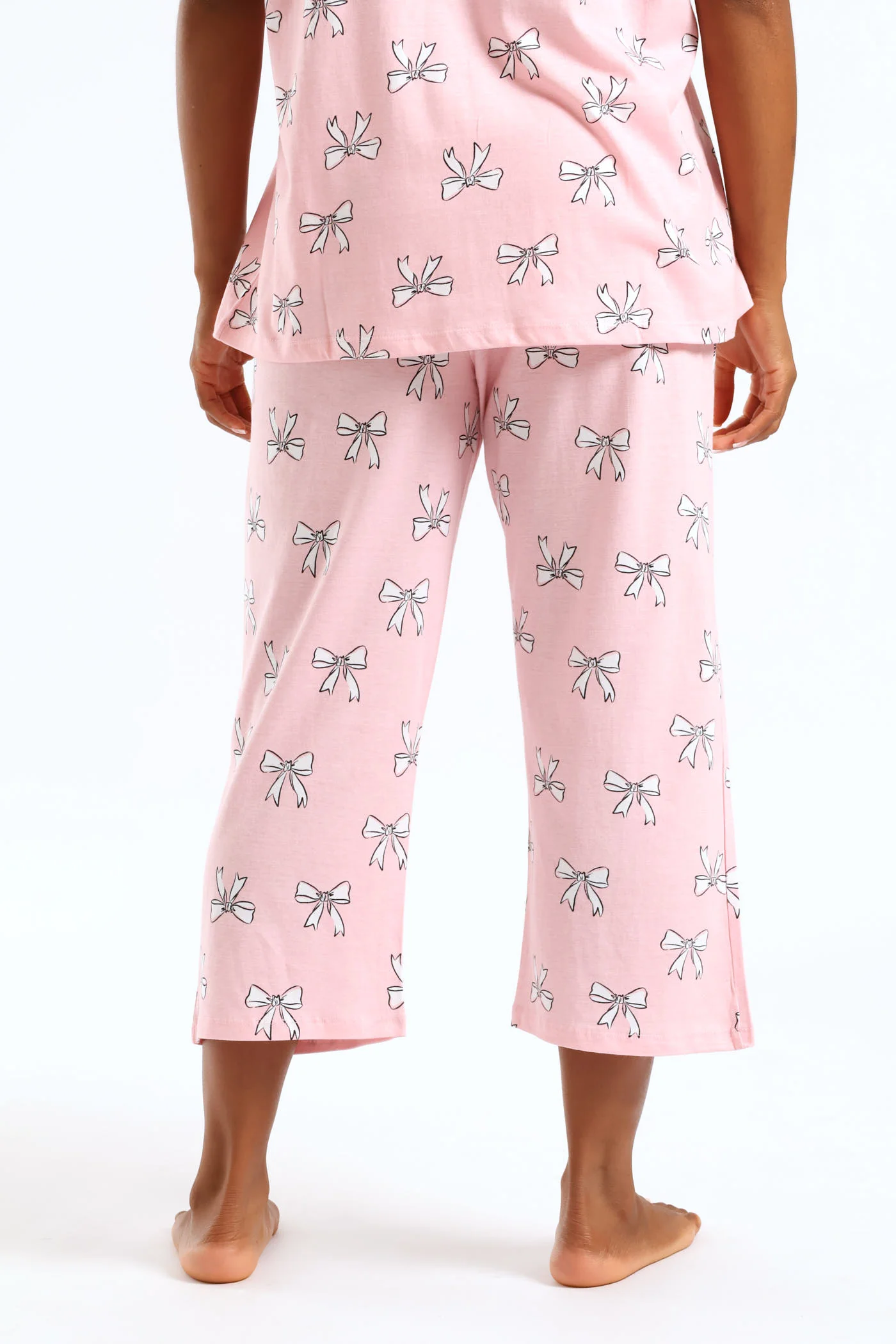 Bows Capri Pant - Pink - Image 4