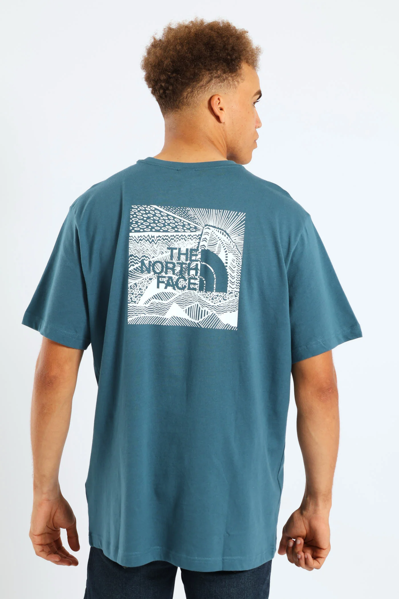 Box Celebration Tee - Turquoise - Image 2