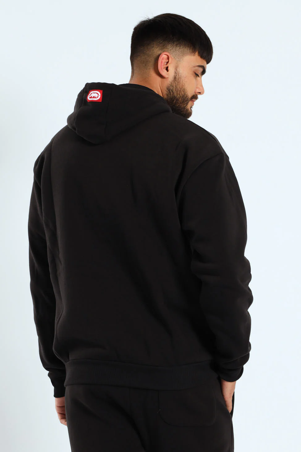 Box Script Hoody - Black - Image 2