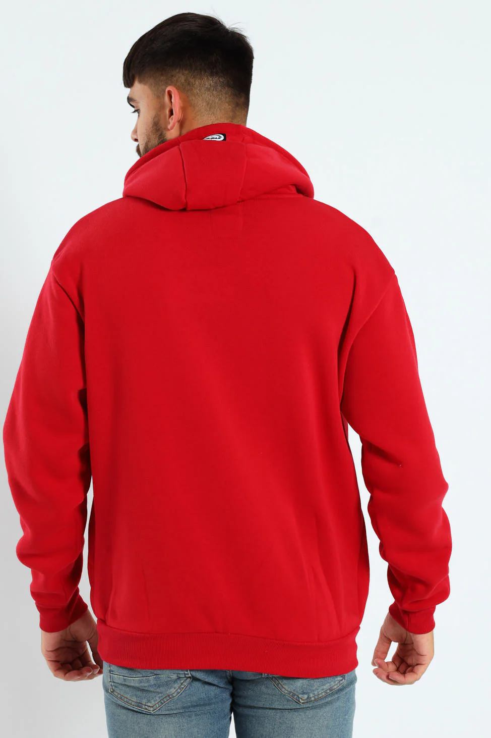 Box Script Hoodie - Red - Image 5
