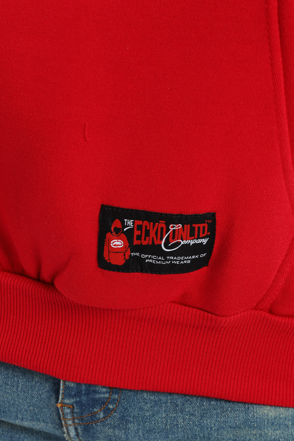 Box Script Hoodie - Red - Image 6
