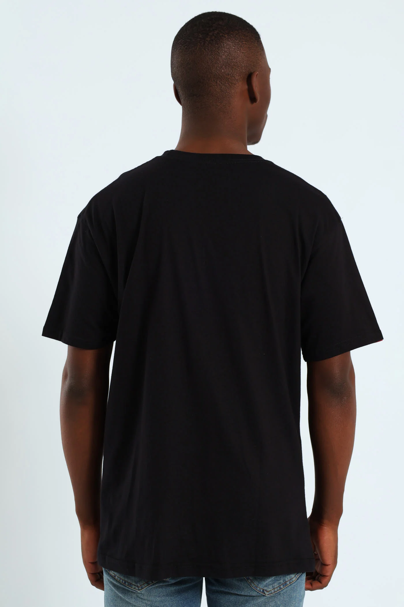 Box Script Tee - Black - Image 4