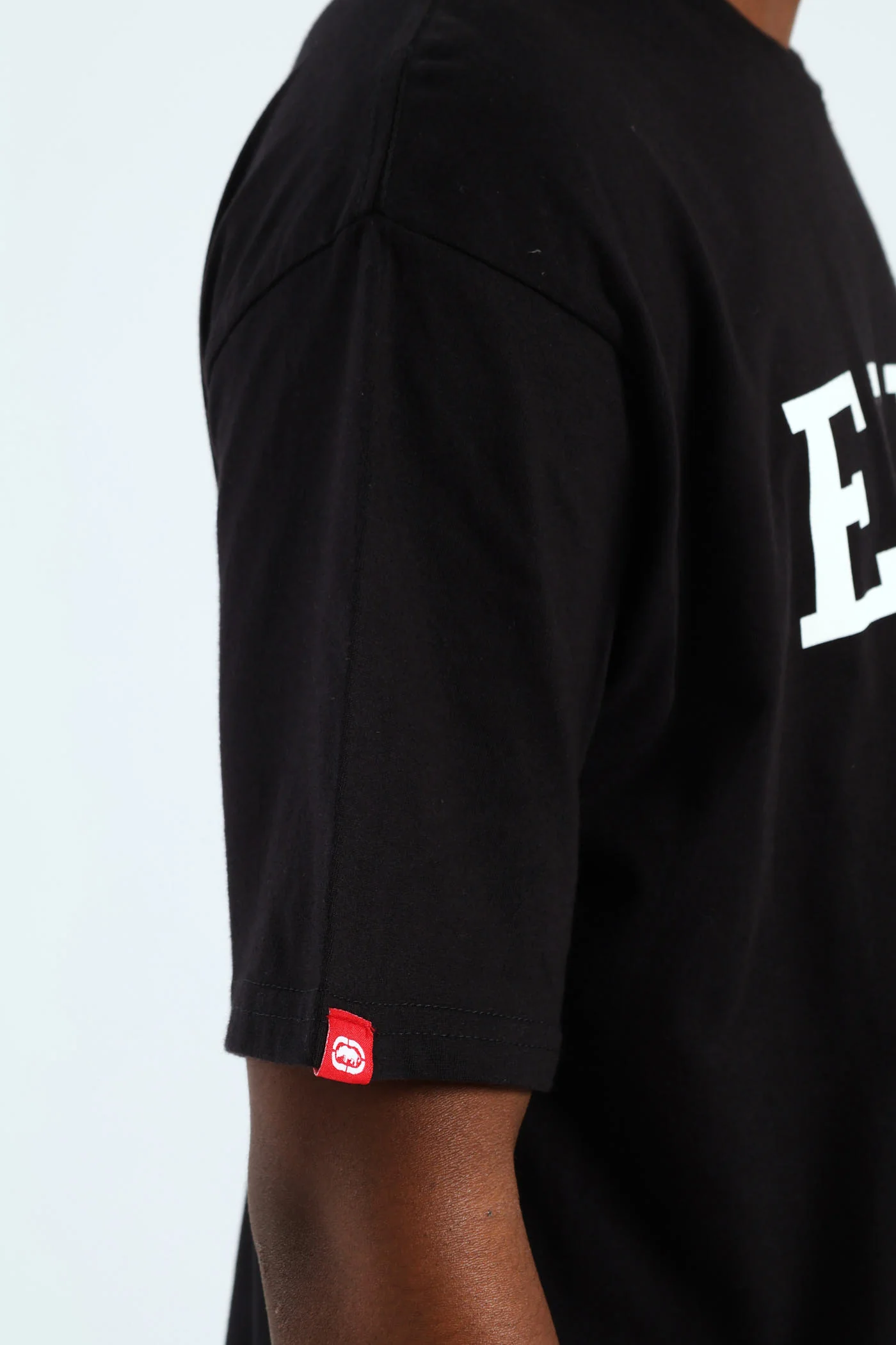Box Script Tee - Black - Image 5