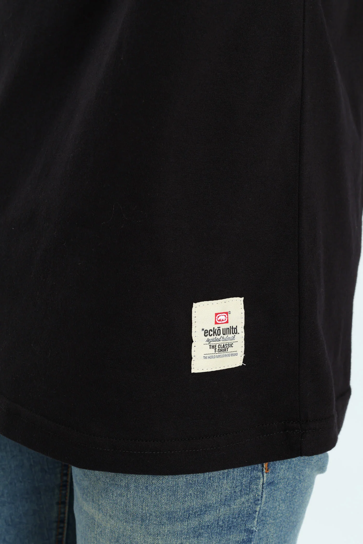 Box Script Tee - Black - Image 6