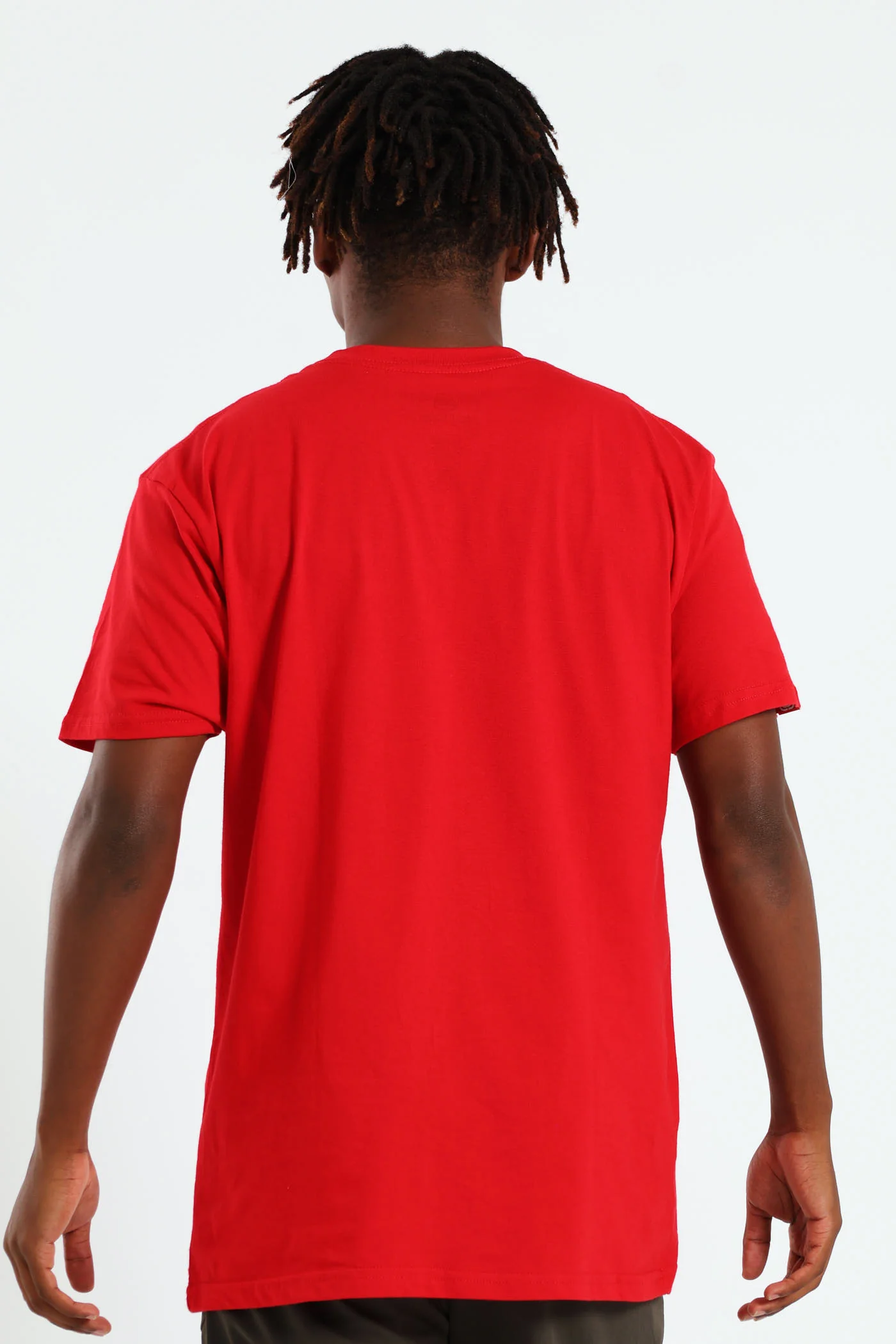 Box Script Tee - Red - Image 2
