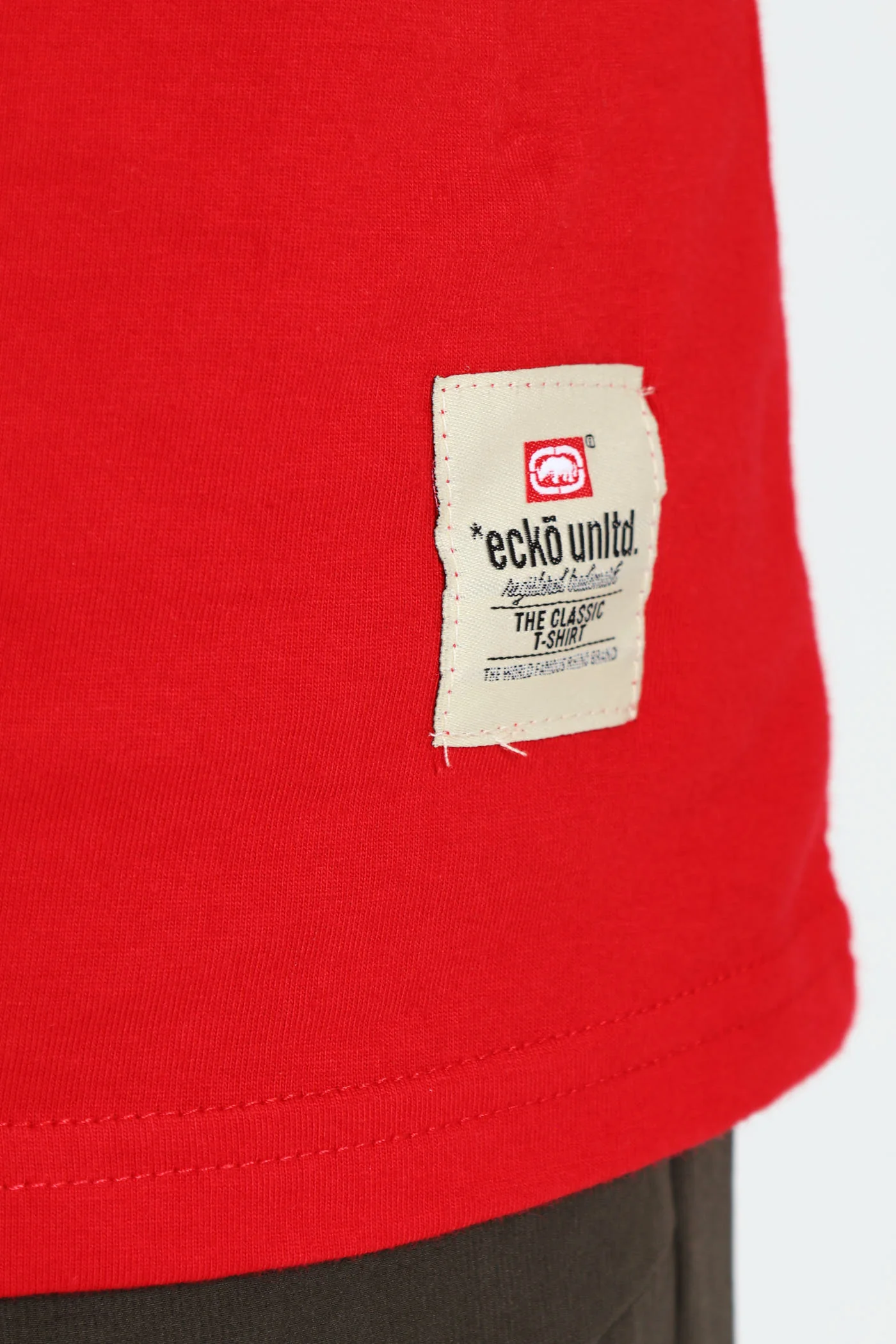 Box Script Tee - Red - Image 4