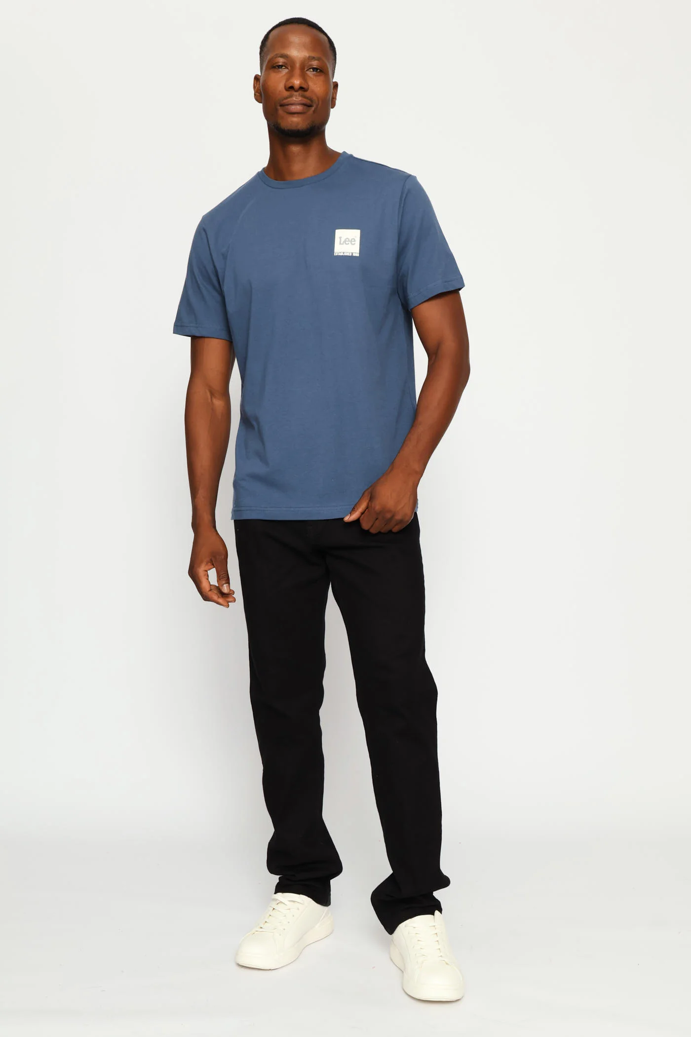 Box Tee - Blue - Image 11