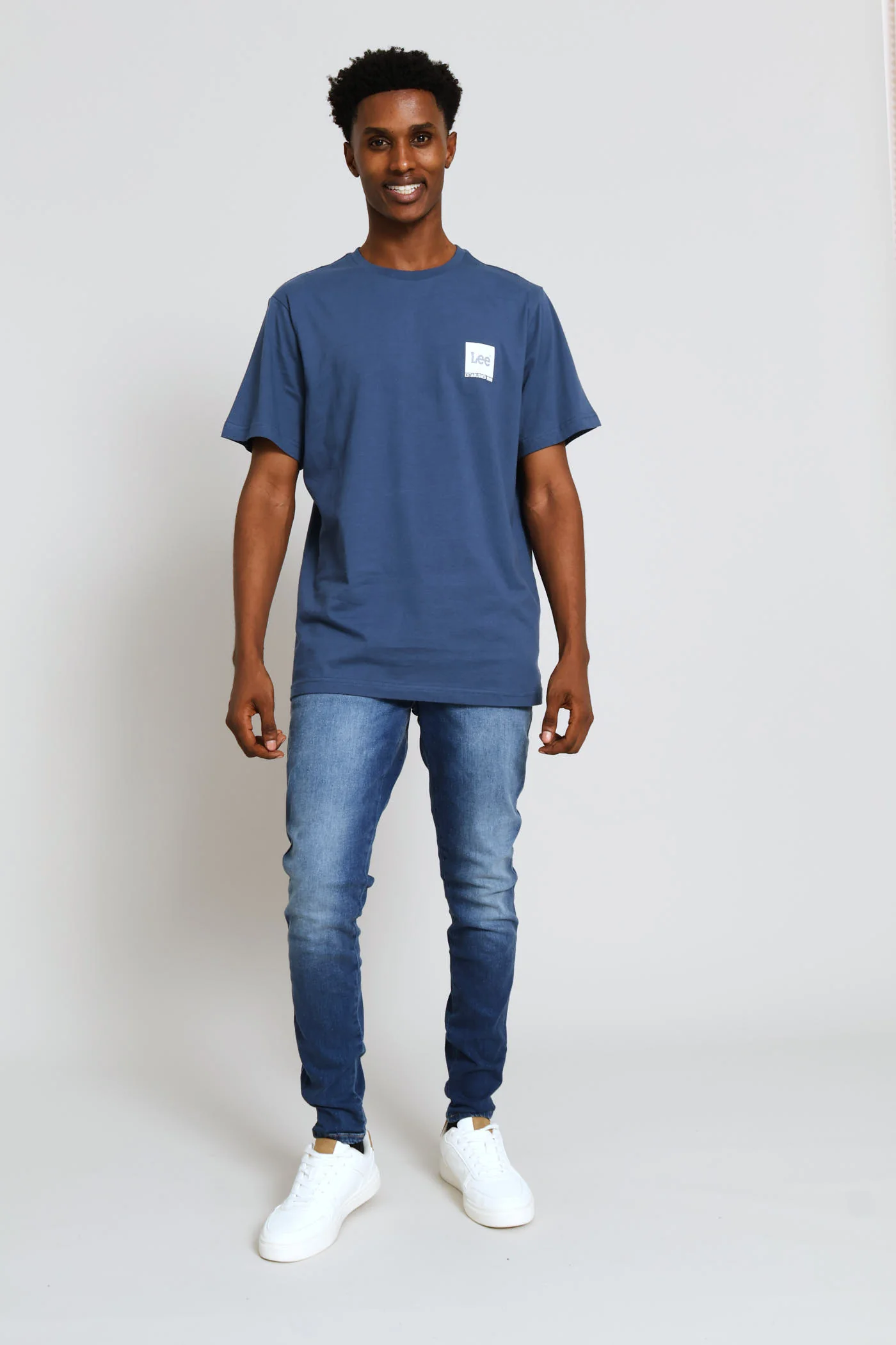 Box Tee - Blue - Image 5