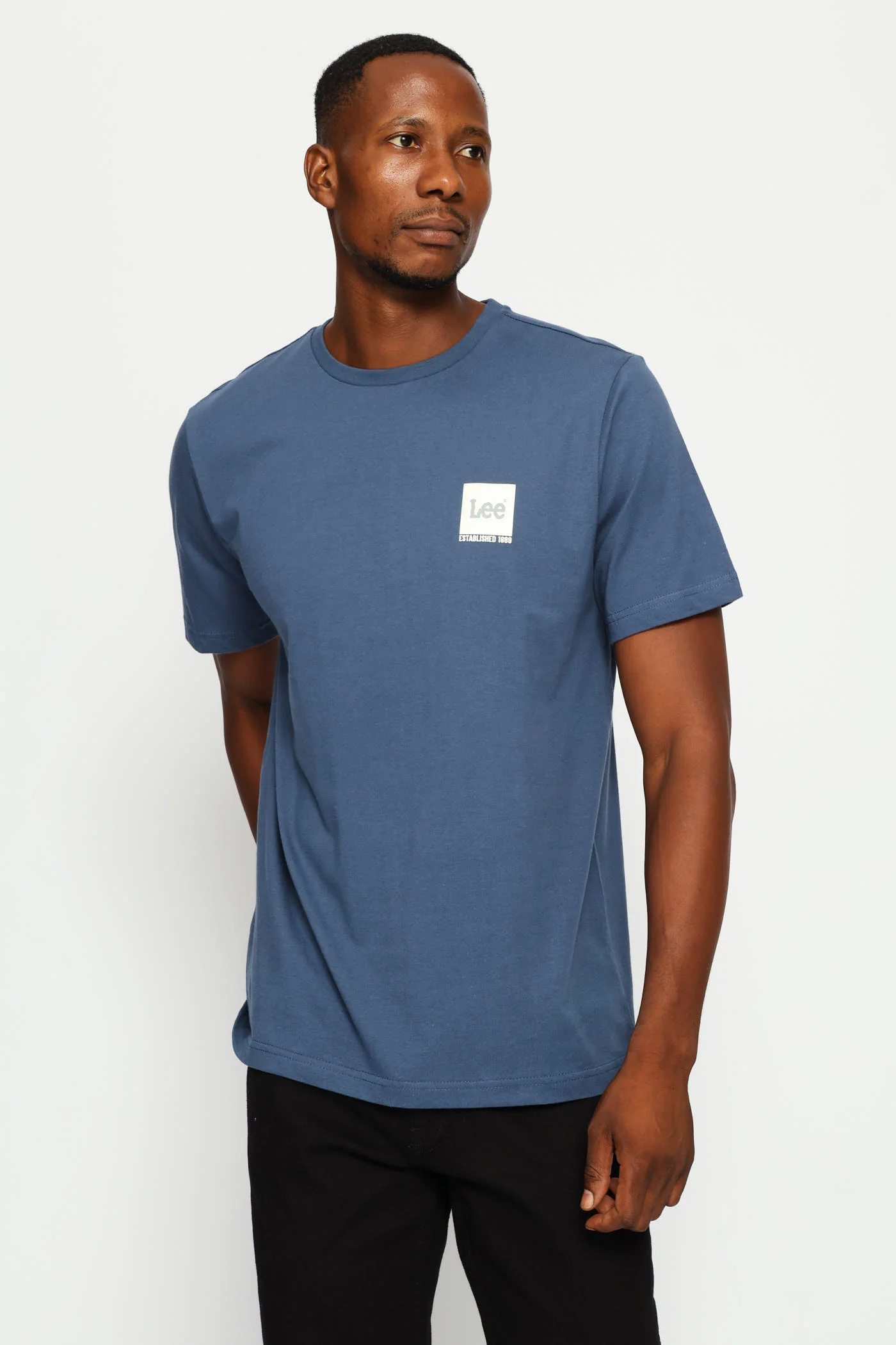 Box Tee - Blue - Image 7