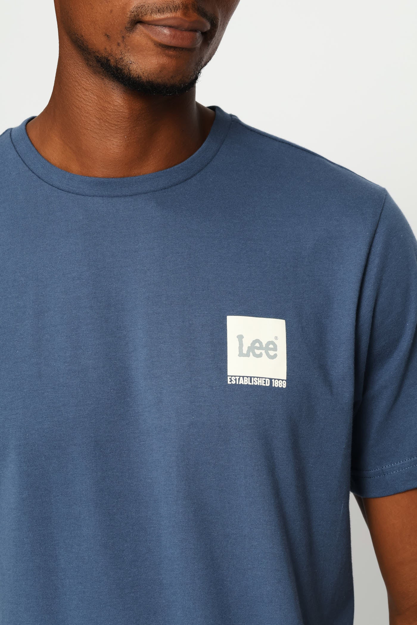 Box Tee - Blue - Image 8