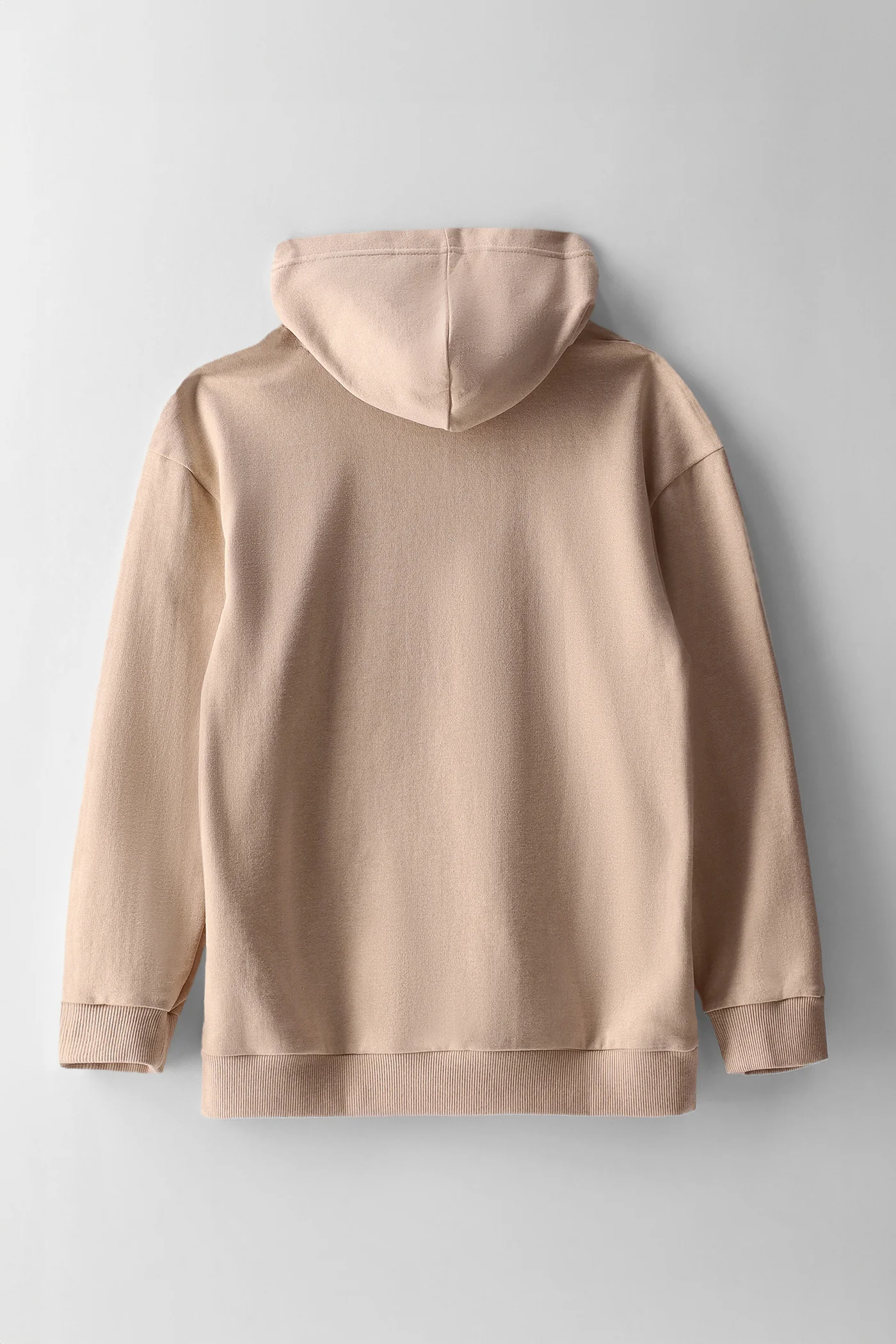 Boys 10 Hd Print Fleece Hoody - Stone - Image 2