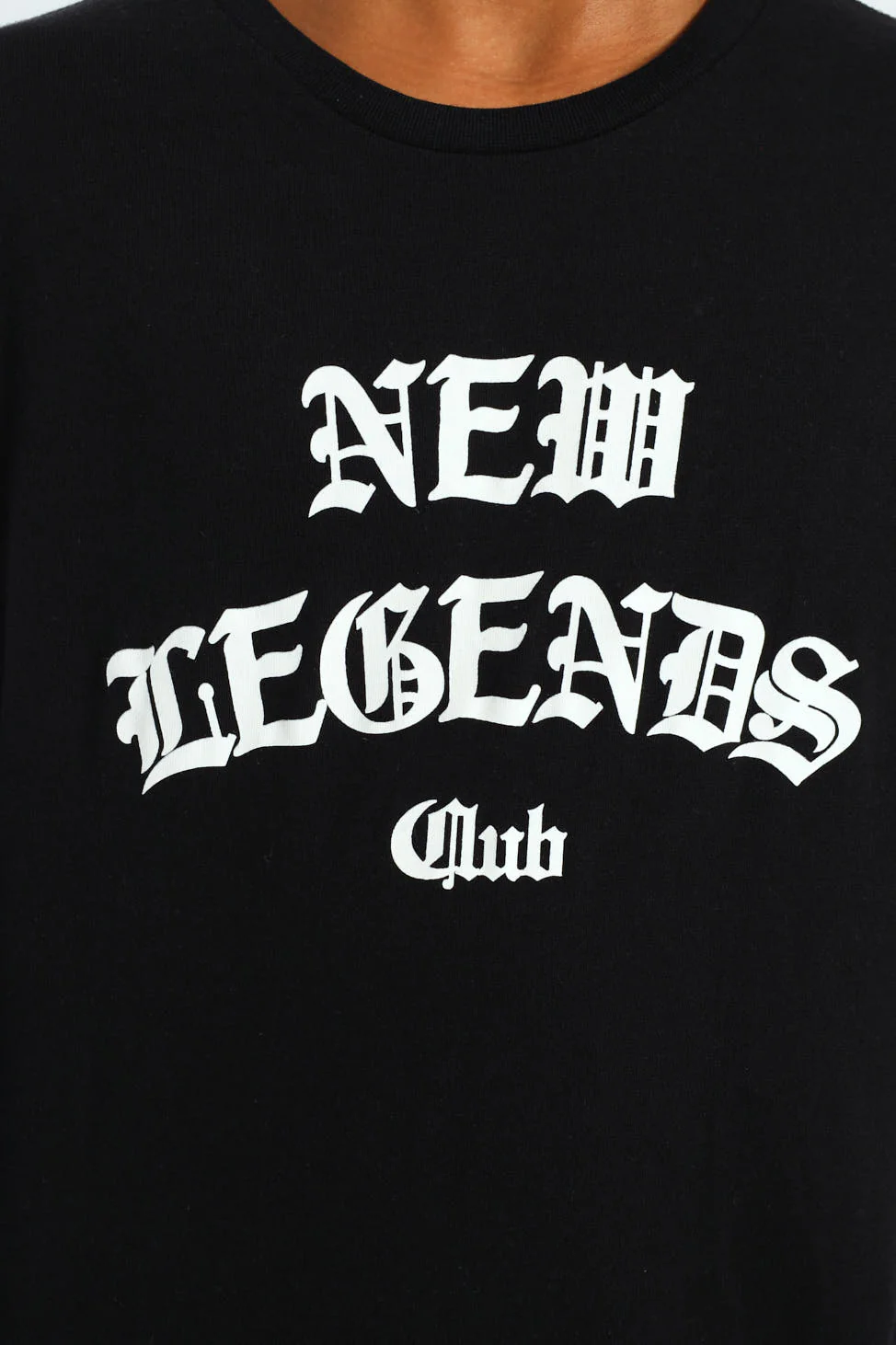 Boys 2 Pack Skate Text Long Sleeve Tees - White/Black - Image 8