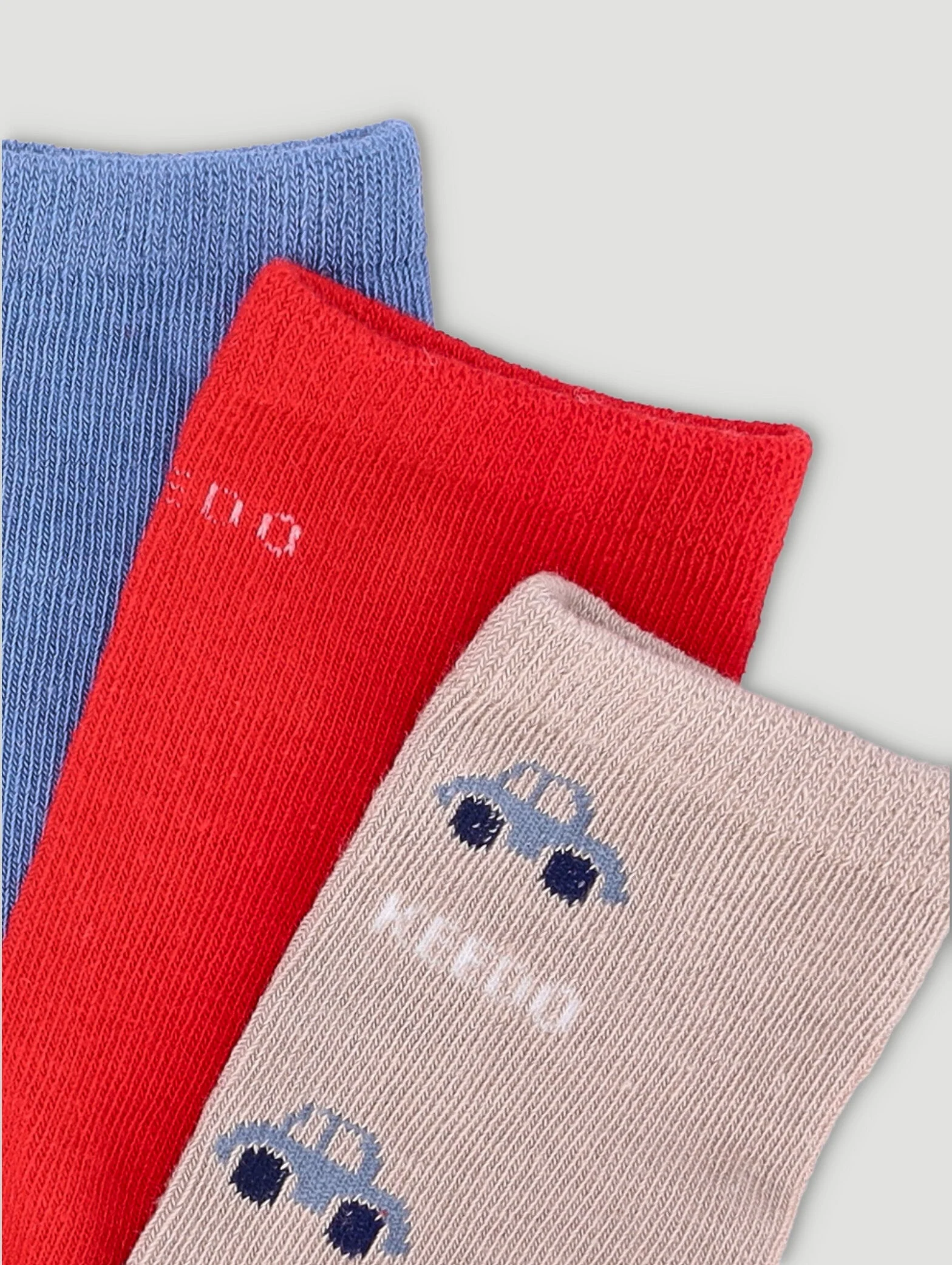 Keedo Boys 3 Pack Car Socks - Image 2