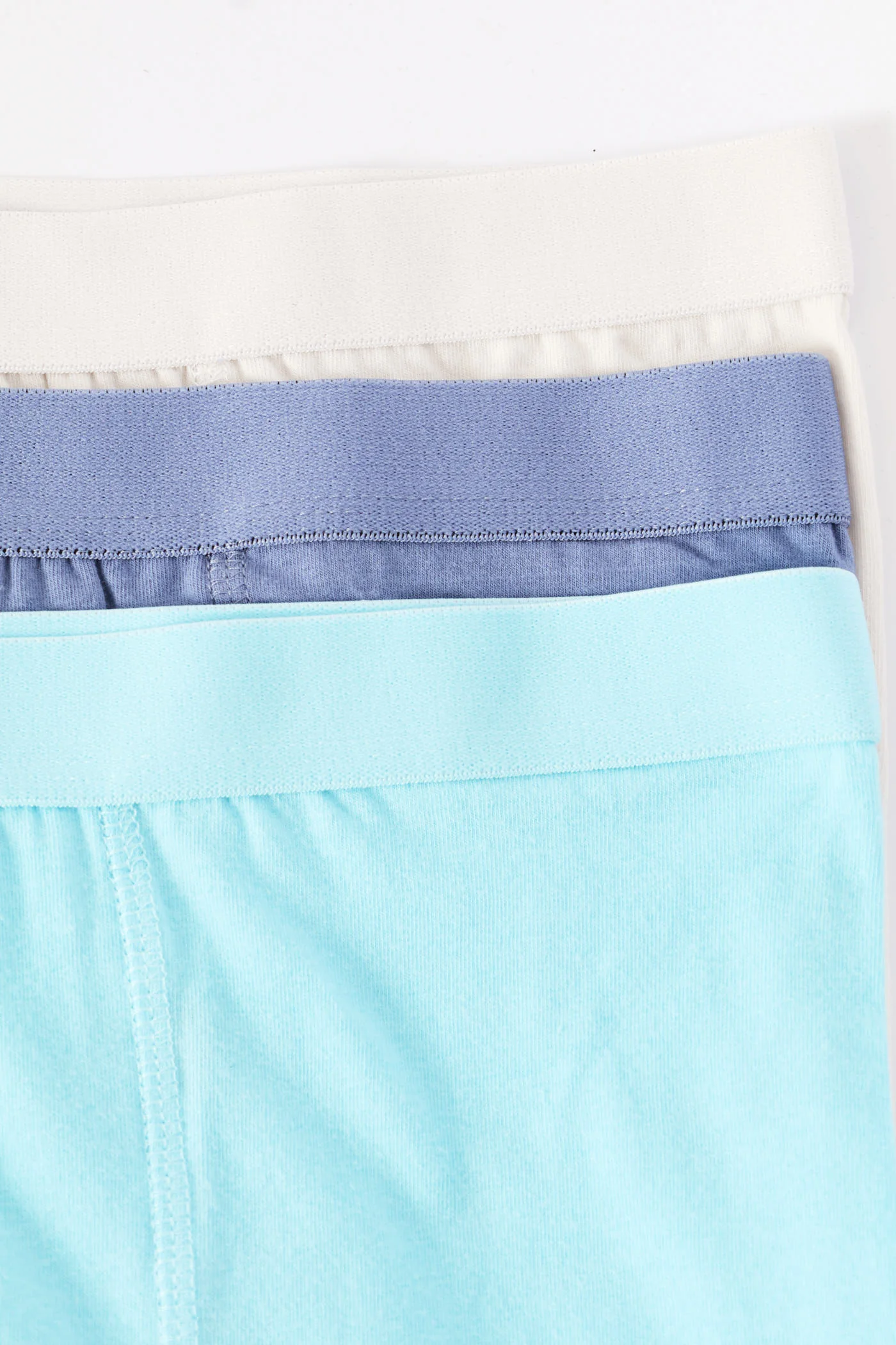 Boys 3 Pack Plain Boxers - Multi - Image 2