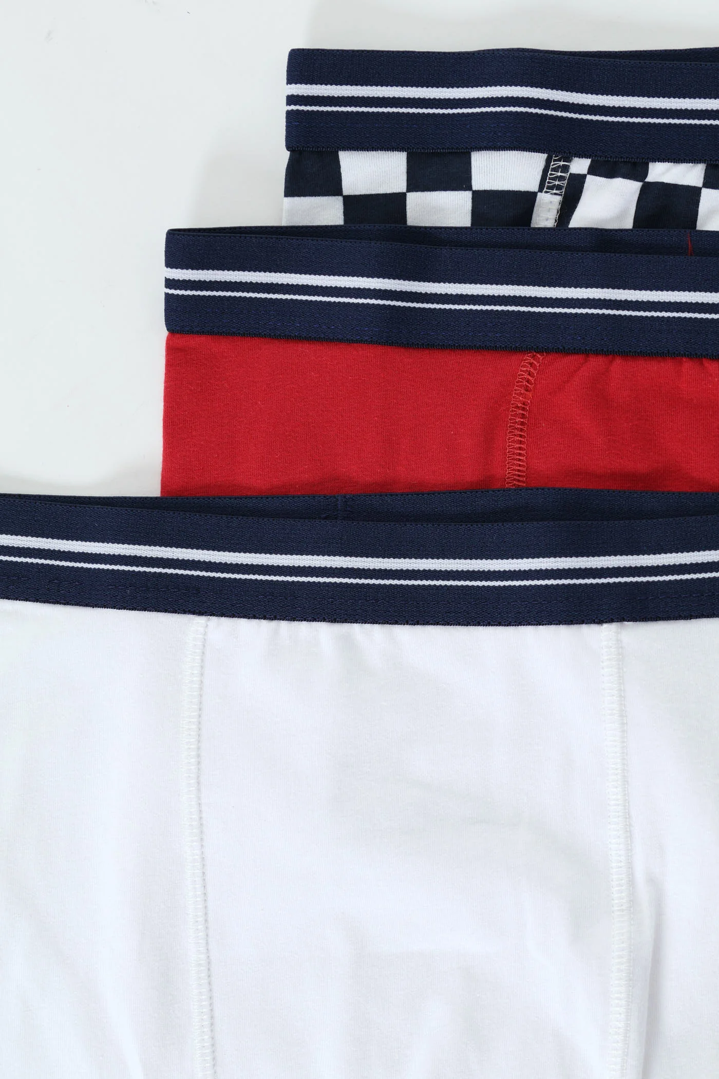 Boys 3 Pack Printed Racer Check Boxers - Image 2