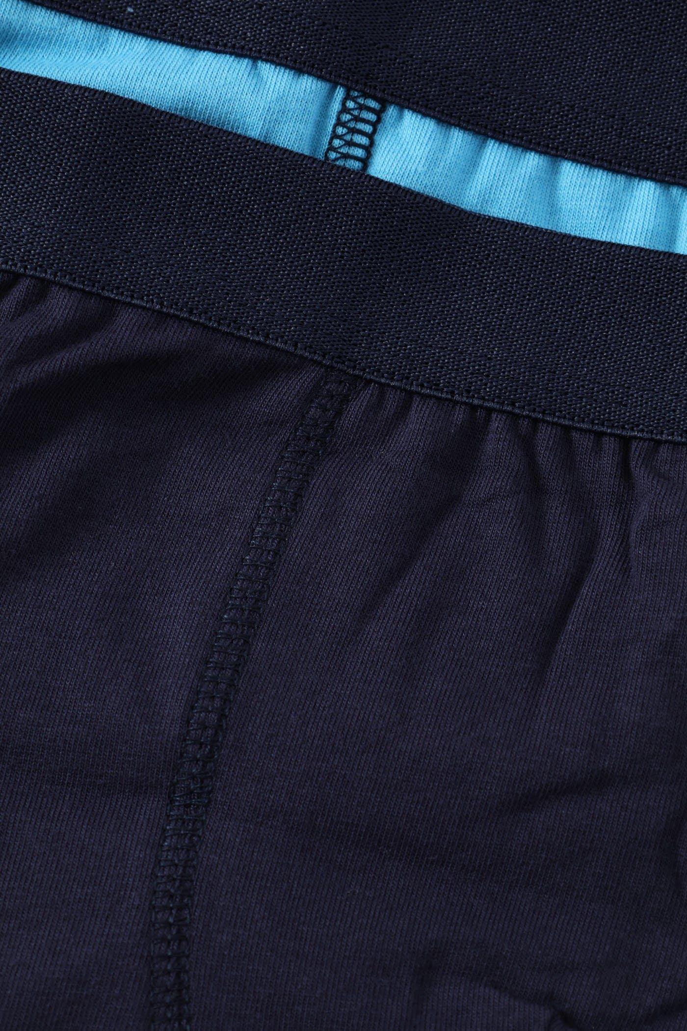 Boys 3 Pack Printed Stripe Boxers - Navy/Blue - Image 3