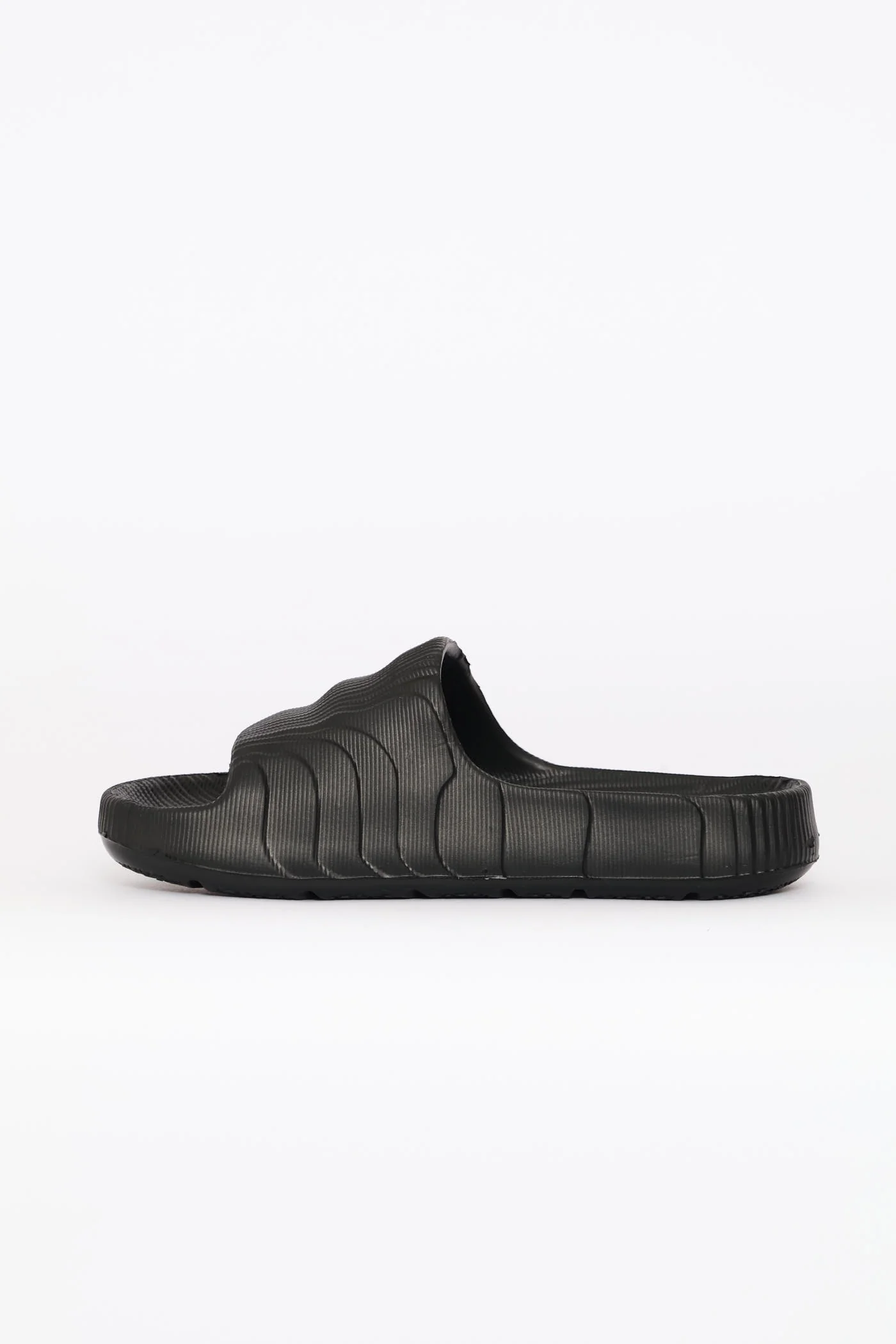 Boys 3D Moulded Slide - Black - Image 4