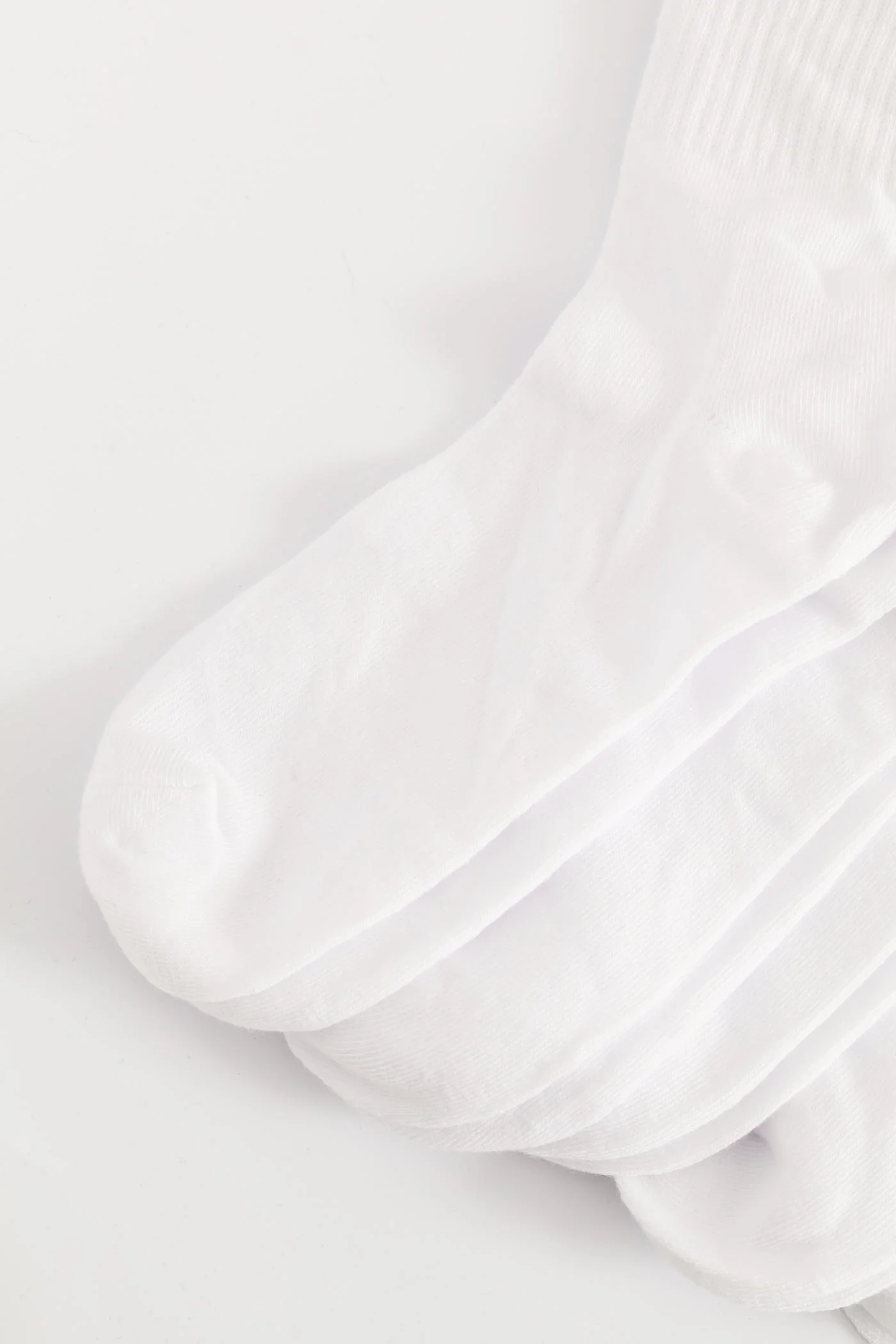 Boys 5 Pack Lucky Anklet Socks - White - Image 3