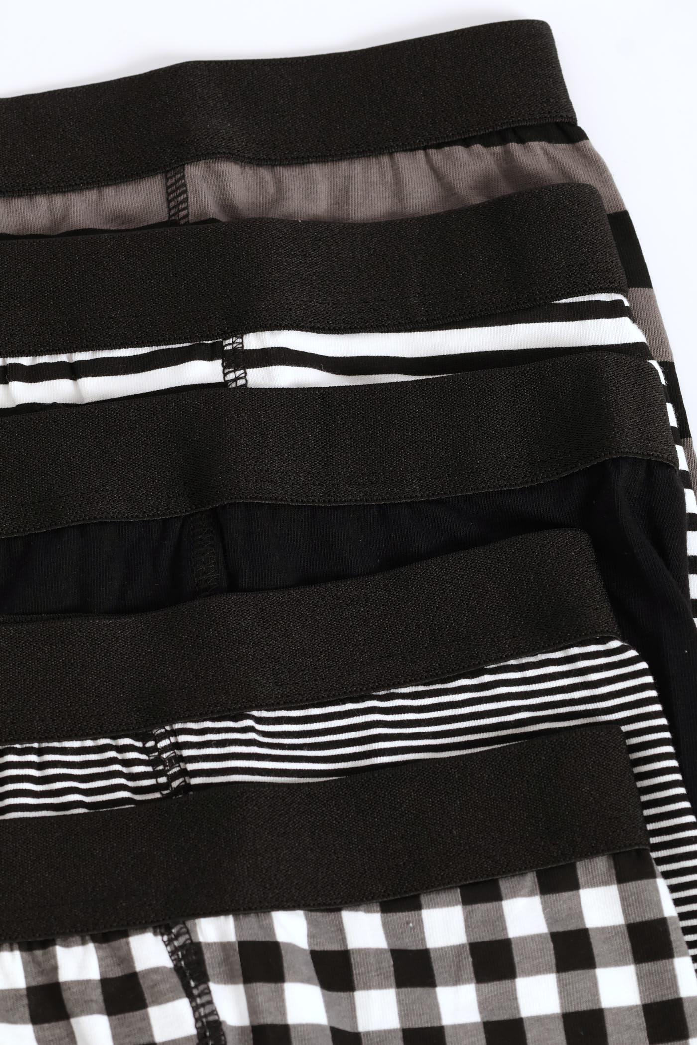 Boys 5 Pack Printed Boxers - Black - Image 2