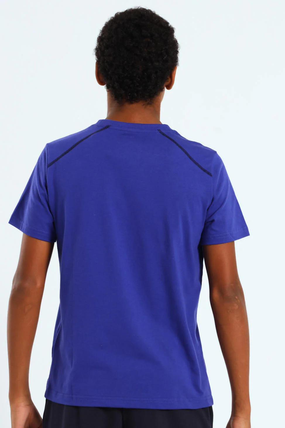 Boys Active Sports Graphic Tee - Blue - Image 3