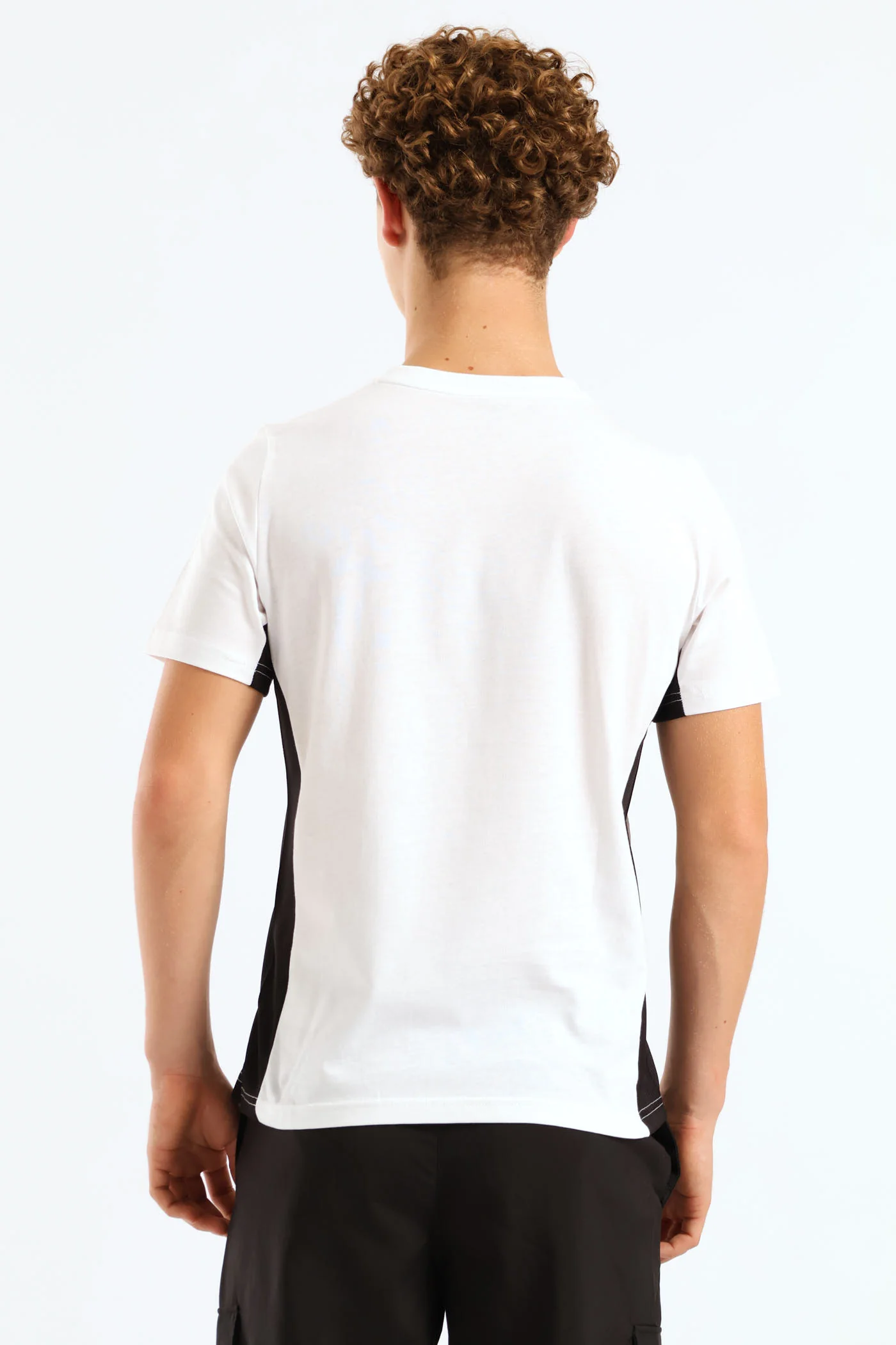 Boys Active Sports Tee - White - Image 4