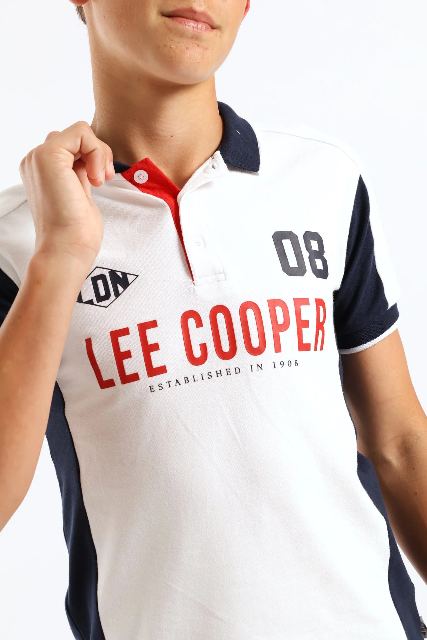 Boys Akia Golfer - White - Image 2
