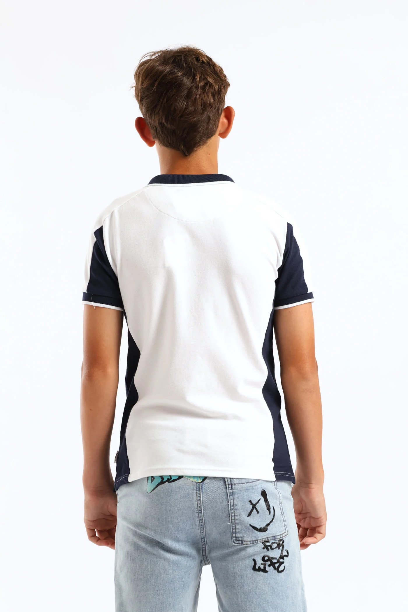 Boys Akia Golfer - White - Image 5