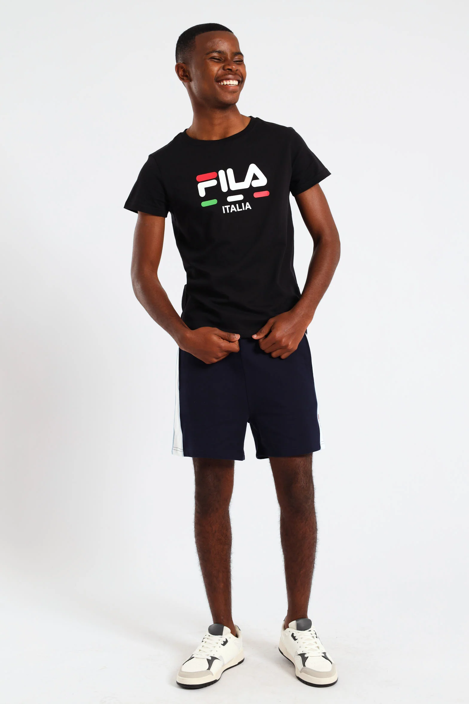 Boys Alberto T-shirt - Black - Image 2