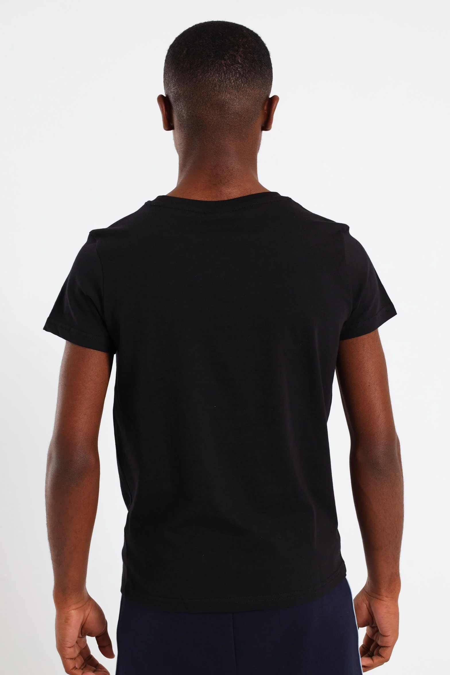 Boys Alberto T-shirt - Black - Image 4