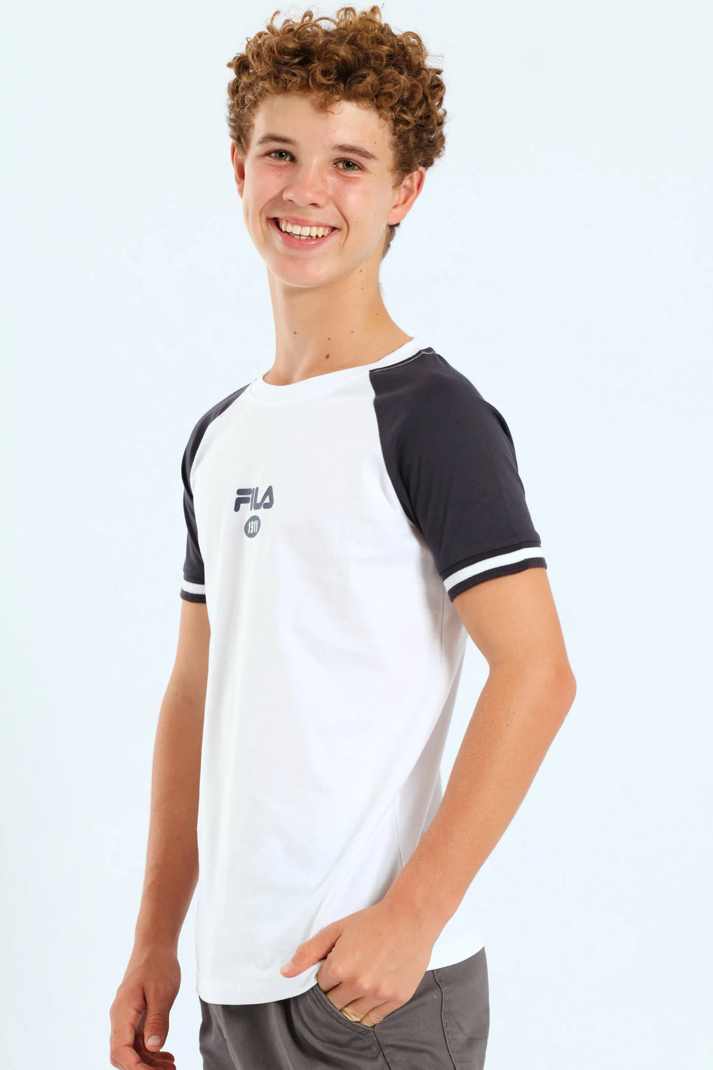 Boys Alphine Tee - White - Image 3