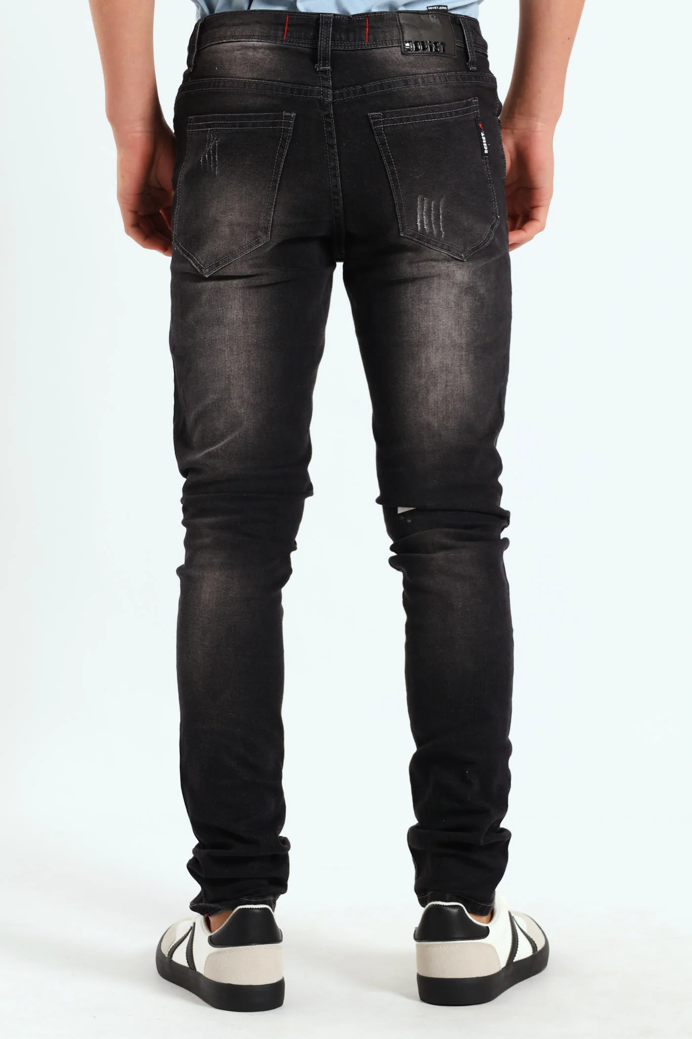 Boys Amarante Skinny Denim - Black - Image 3