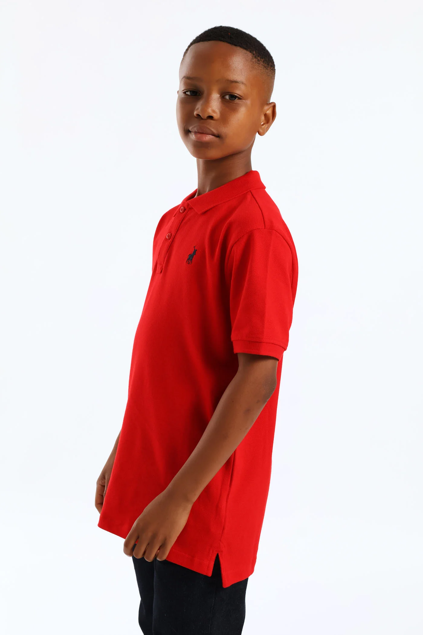 Boys Austin Classic Golfer - Red - Image 3