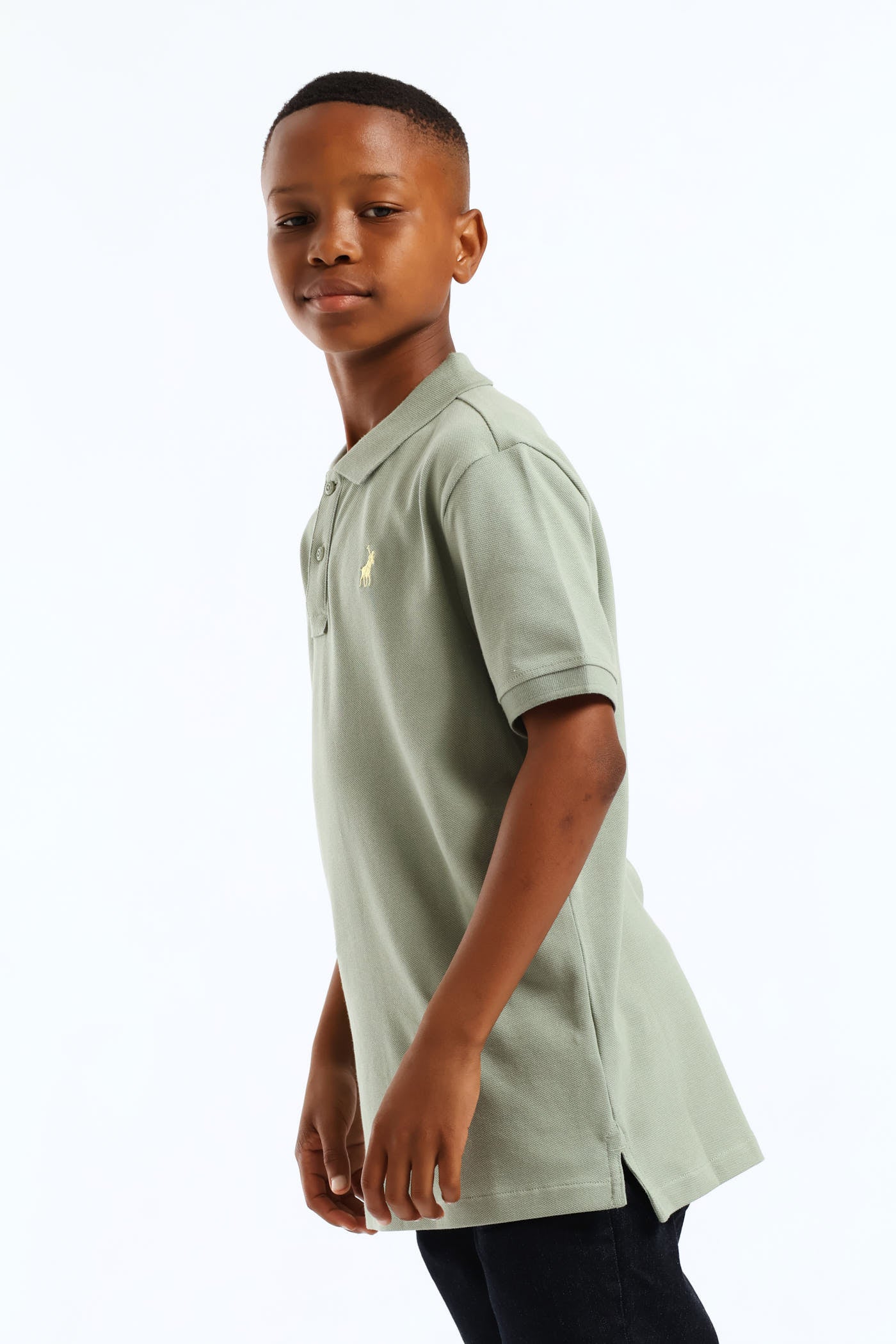 Boys Austin Classic Golfer - Sage - Image 4