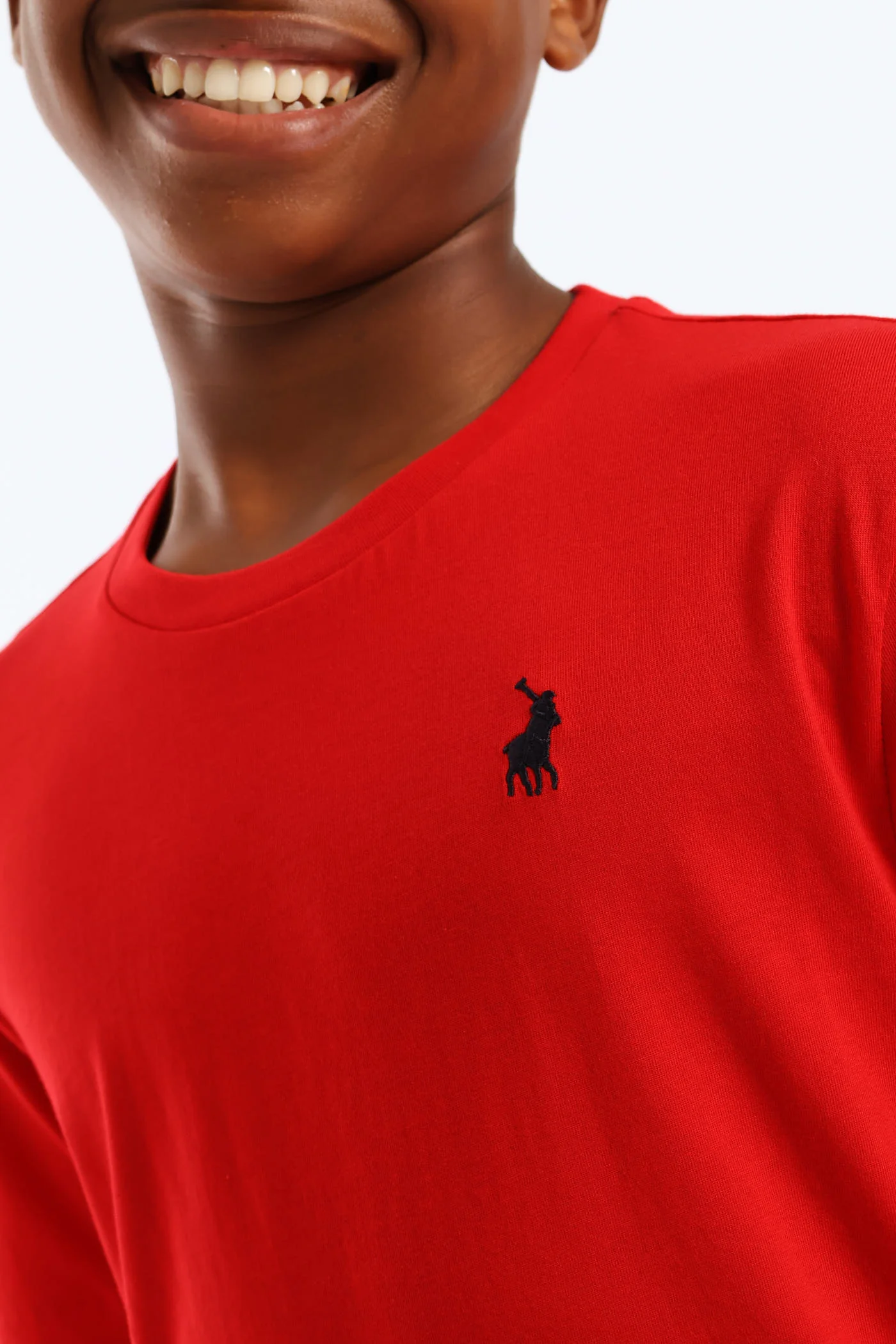 Boys Austin Classic T-Shirt - Red - Image 2
