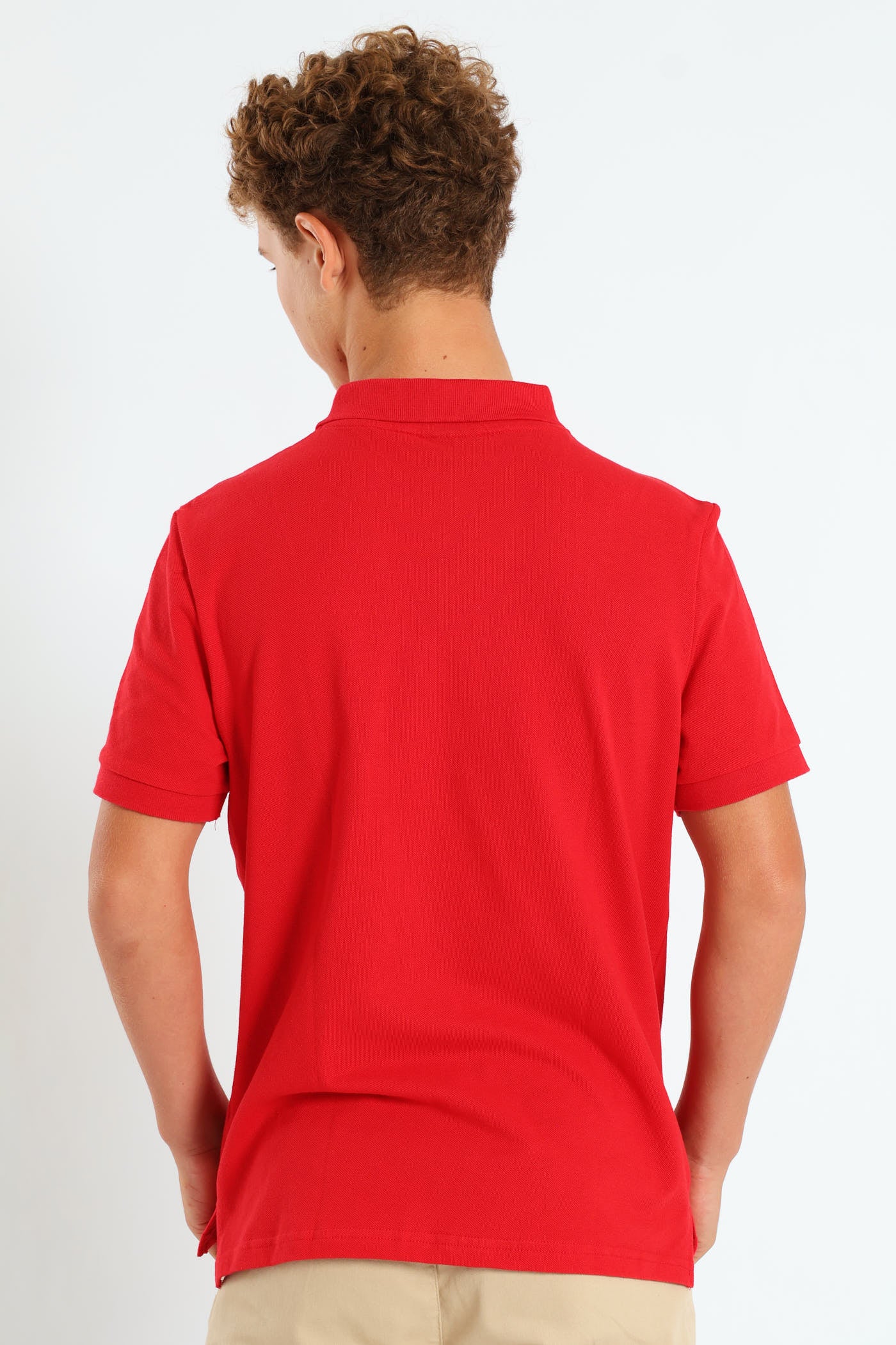 Boys Basic Golfer - Red - Image 3