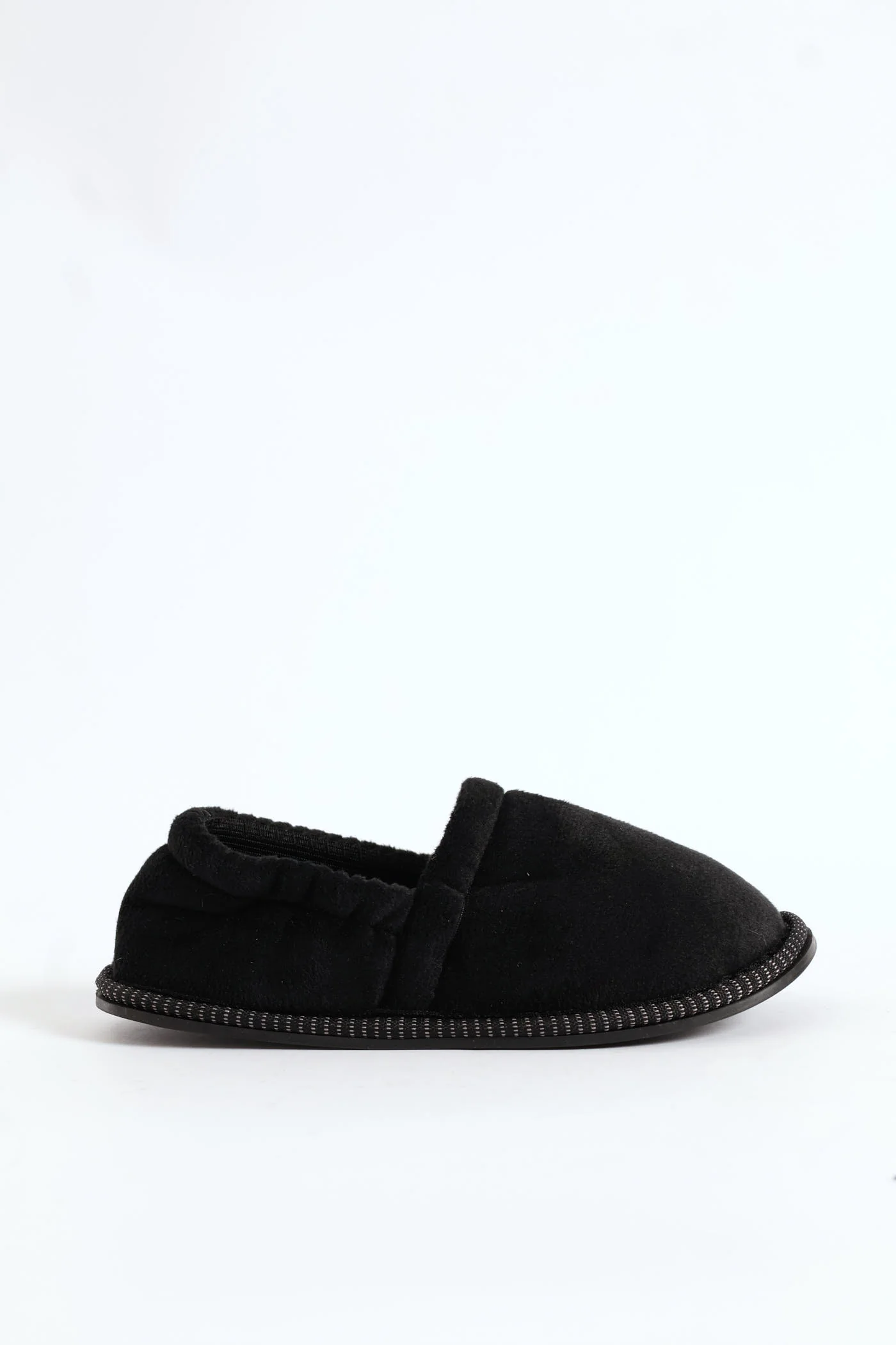 Boys Basic Slipper - Black - Image 3