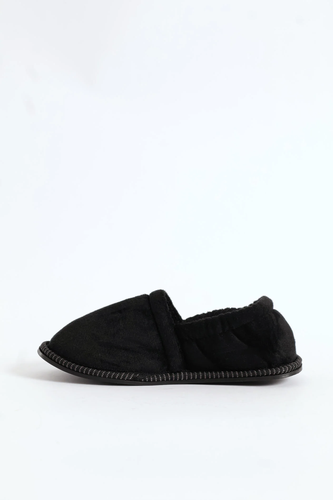 Boys Basic Slipper - Black - Image 4