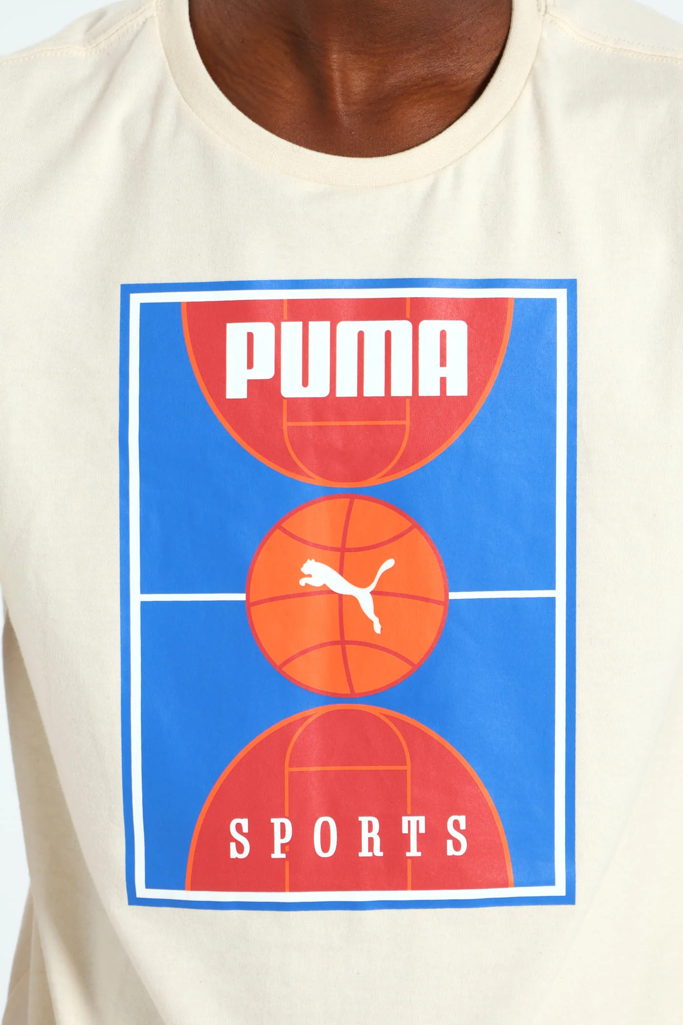 Boys Basketball Tee - White - Image 2