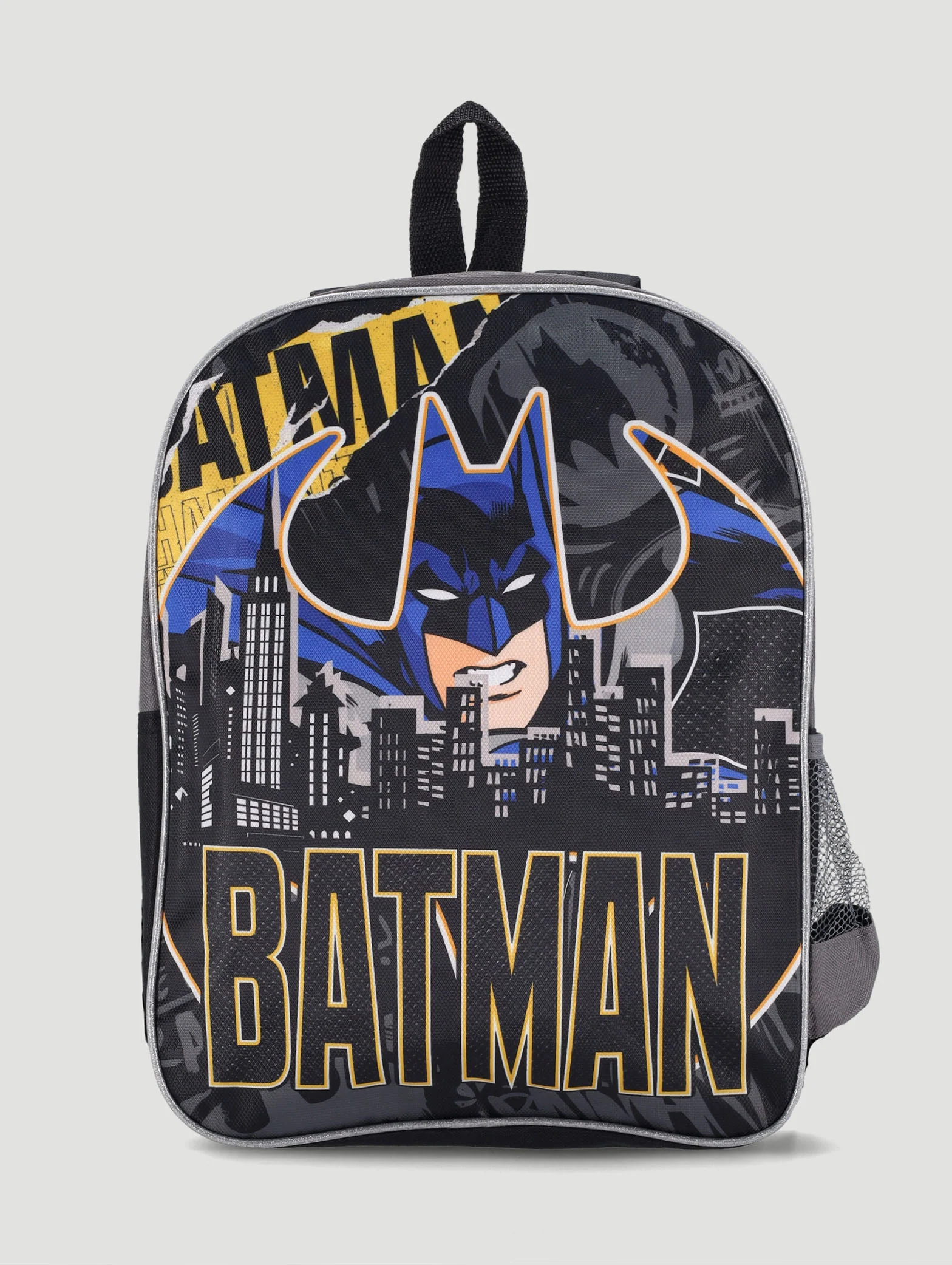 Pre-Boys Batman Double Sided Backpack - Black - Image 3