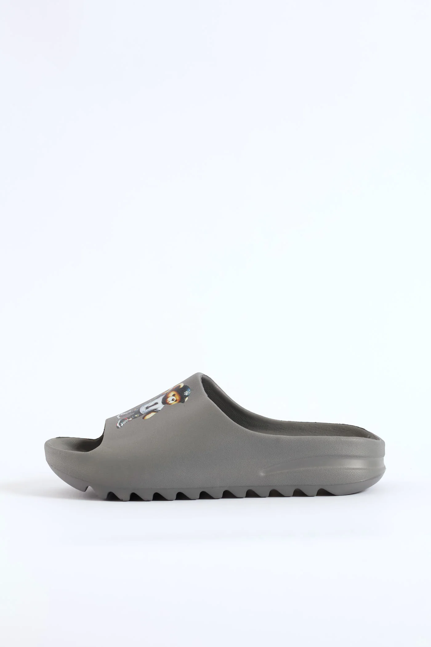 Boys Bear Moulded Slide - Grey - Image 4