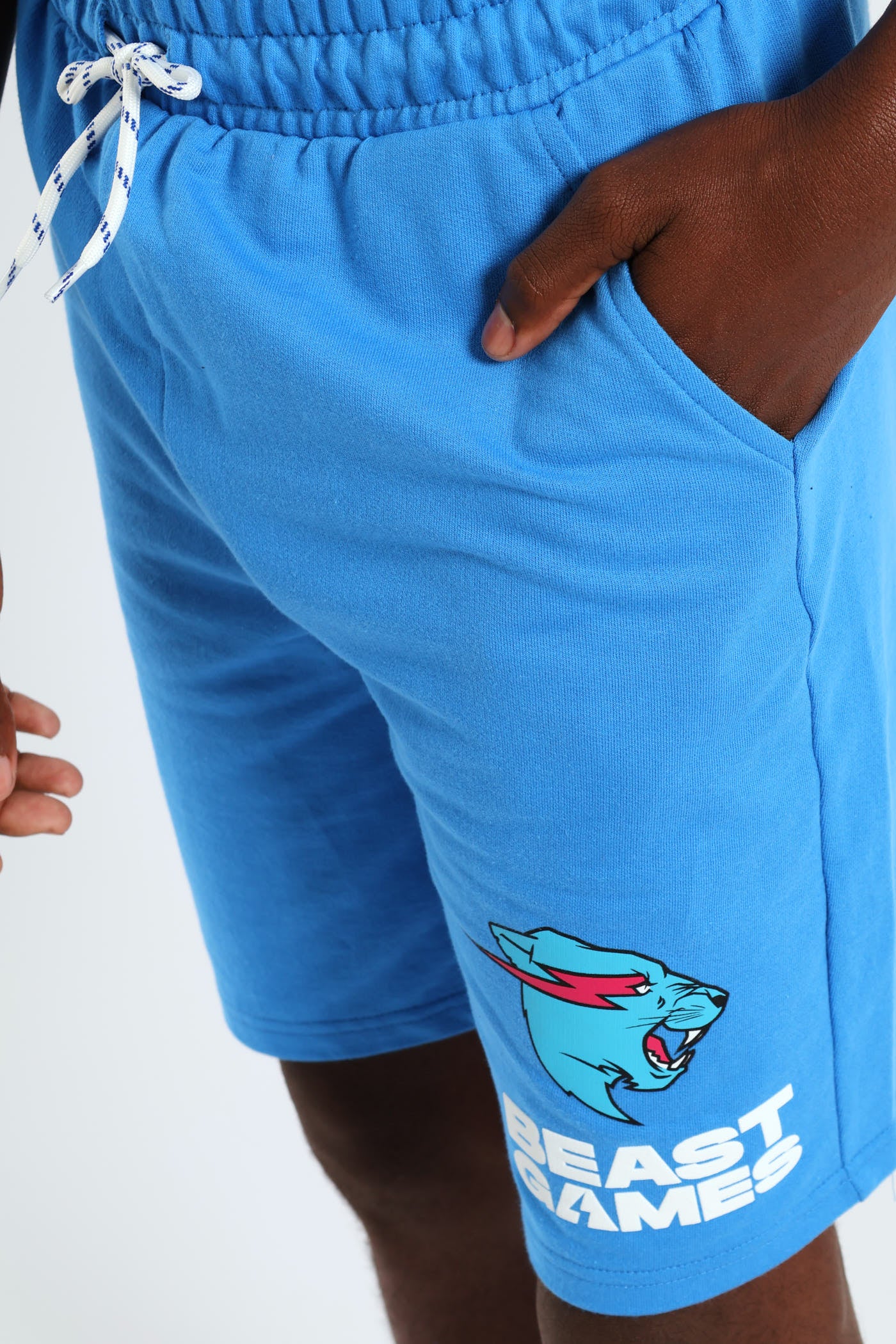 Boys Beast Games Short - Blue - Image 4